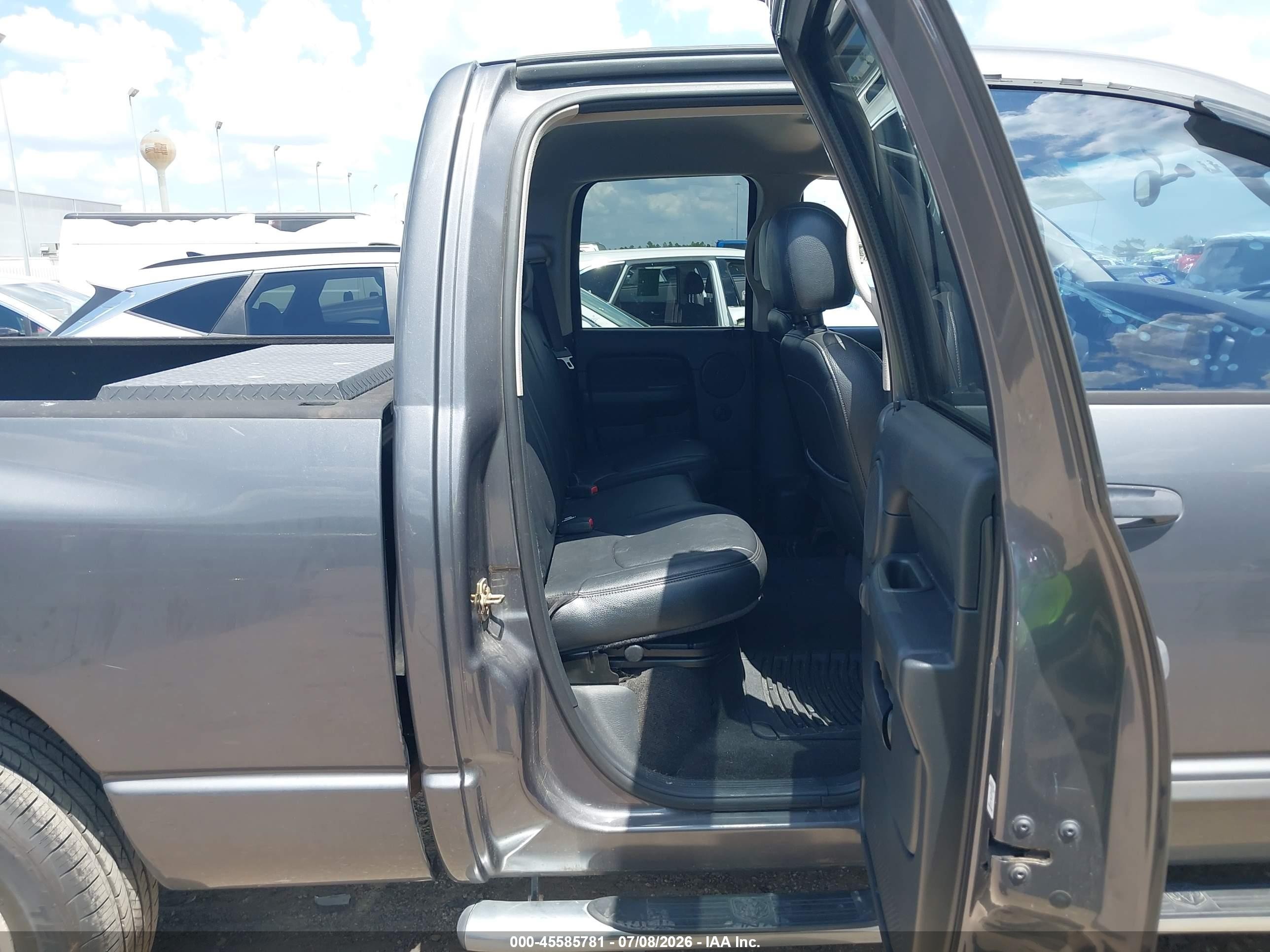 2004 Dodge Ram 1500 Slt/laramie Gray vin: 1D7HA18D34S672891