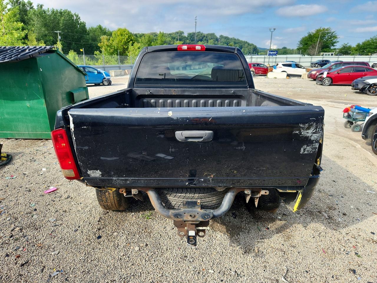 2004 Dodge Ram 1500 St/slt Черный vin: 1D7HA18D34S702651