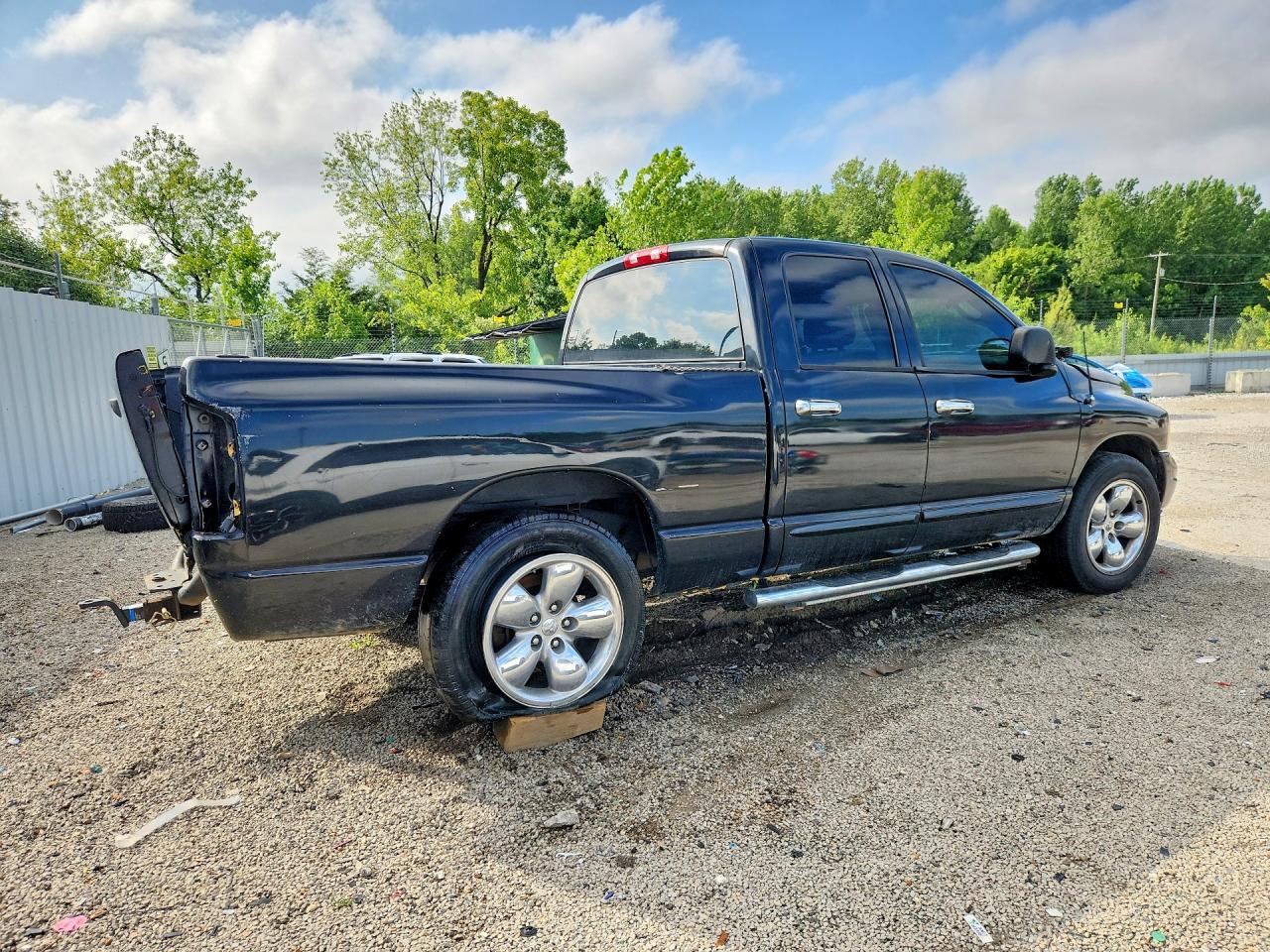 2004 Dodge Ram 1500 St/slt Черный vin: 1D7HA18D34S702651