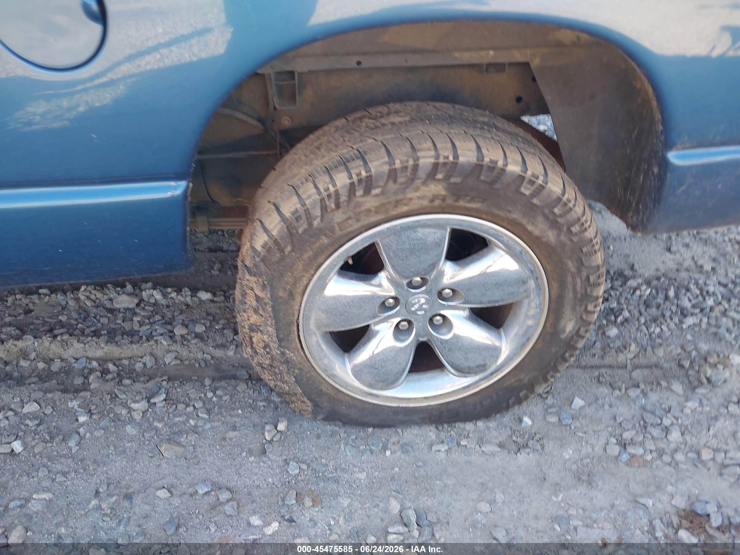 2004 Dodge Ram 1500 Slt/laramie Blue vin: 1D7HA18D34S772005
