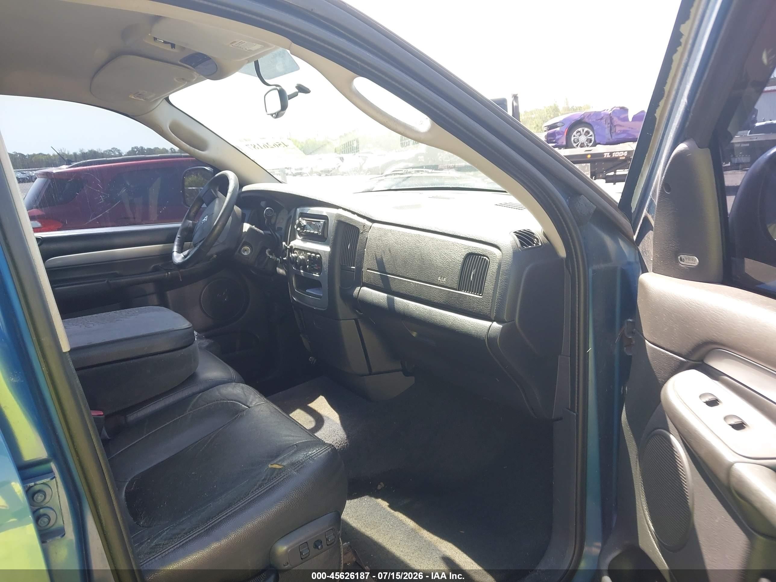 2004 Dodge Ram 1500 Slt/laramie Синий vin: 1D7HA18D34S772327
