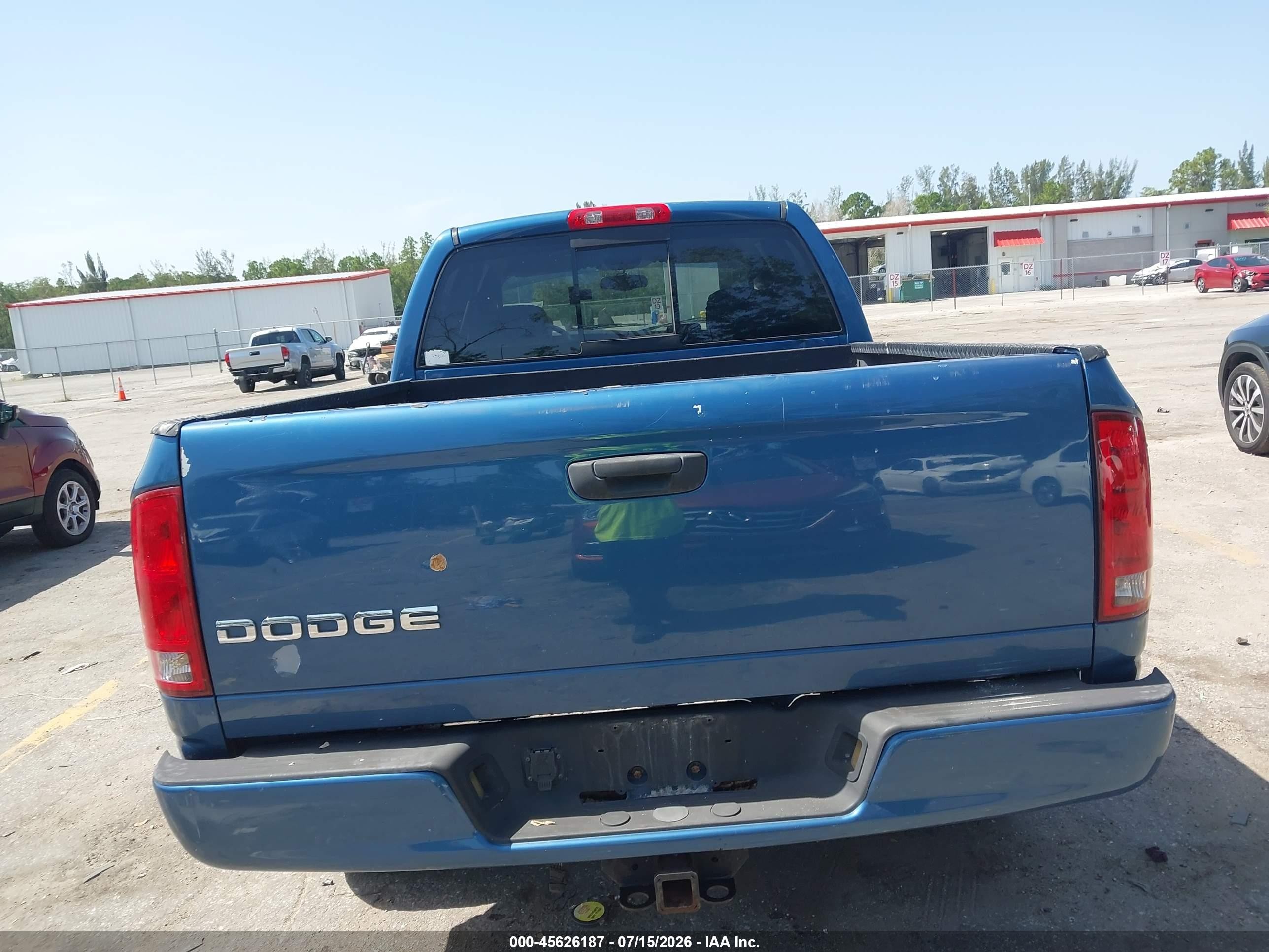 2004 Dodge Ram 1500 Slt/laramie Синий vin: 1D7HA18D34S772327