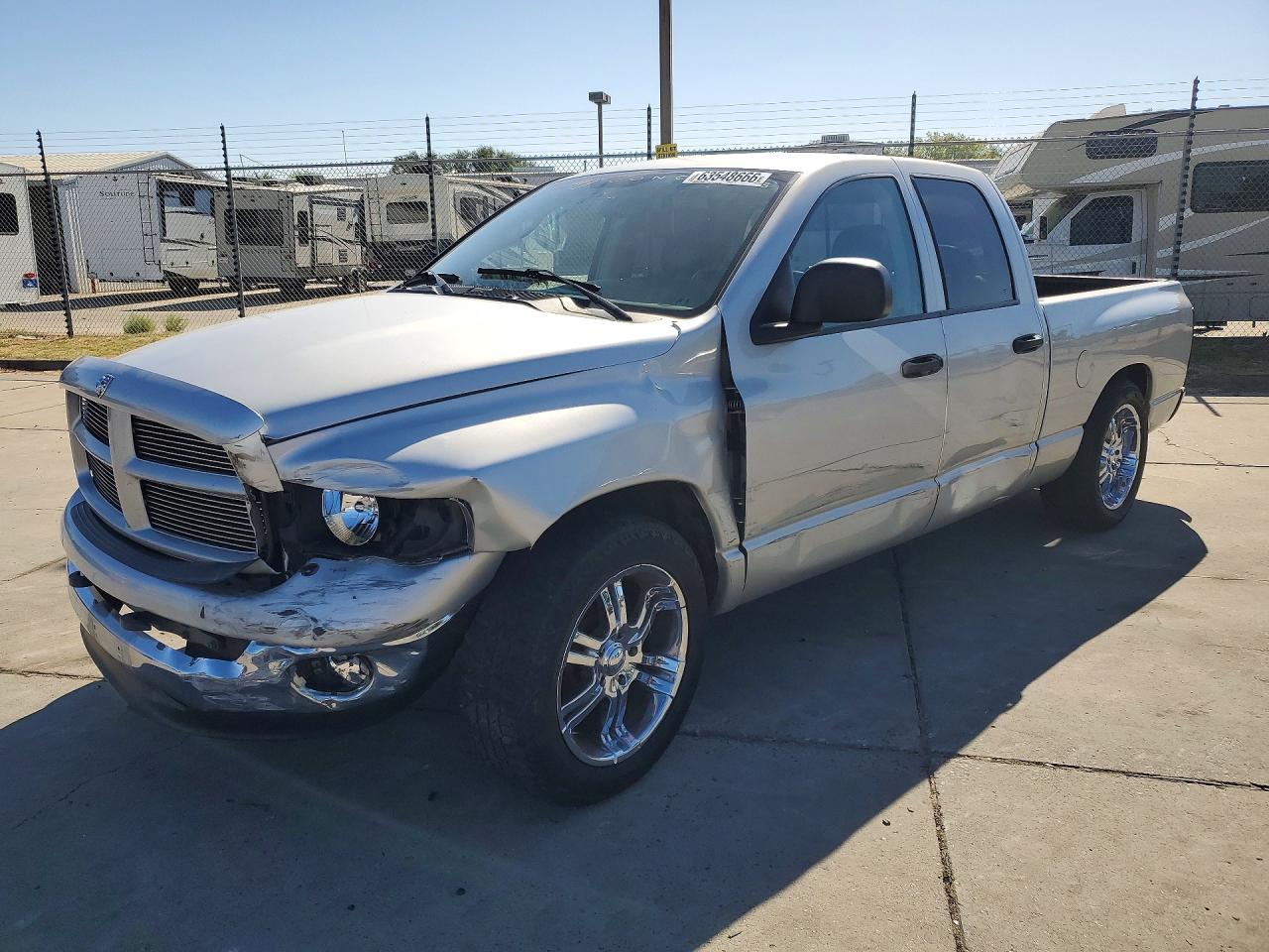 2005 Dodge Ram 1500 St Silver vin: 1D7HA18D35S147430