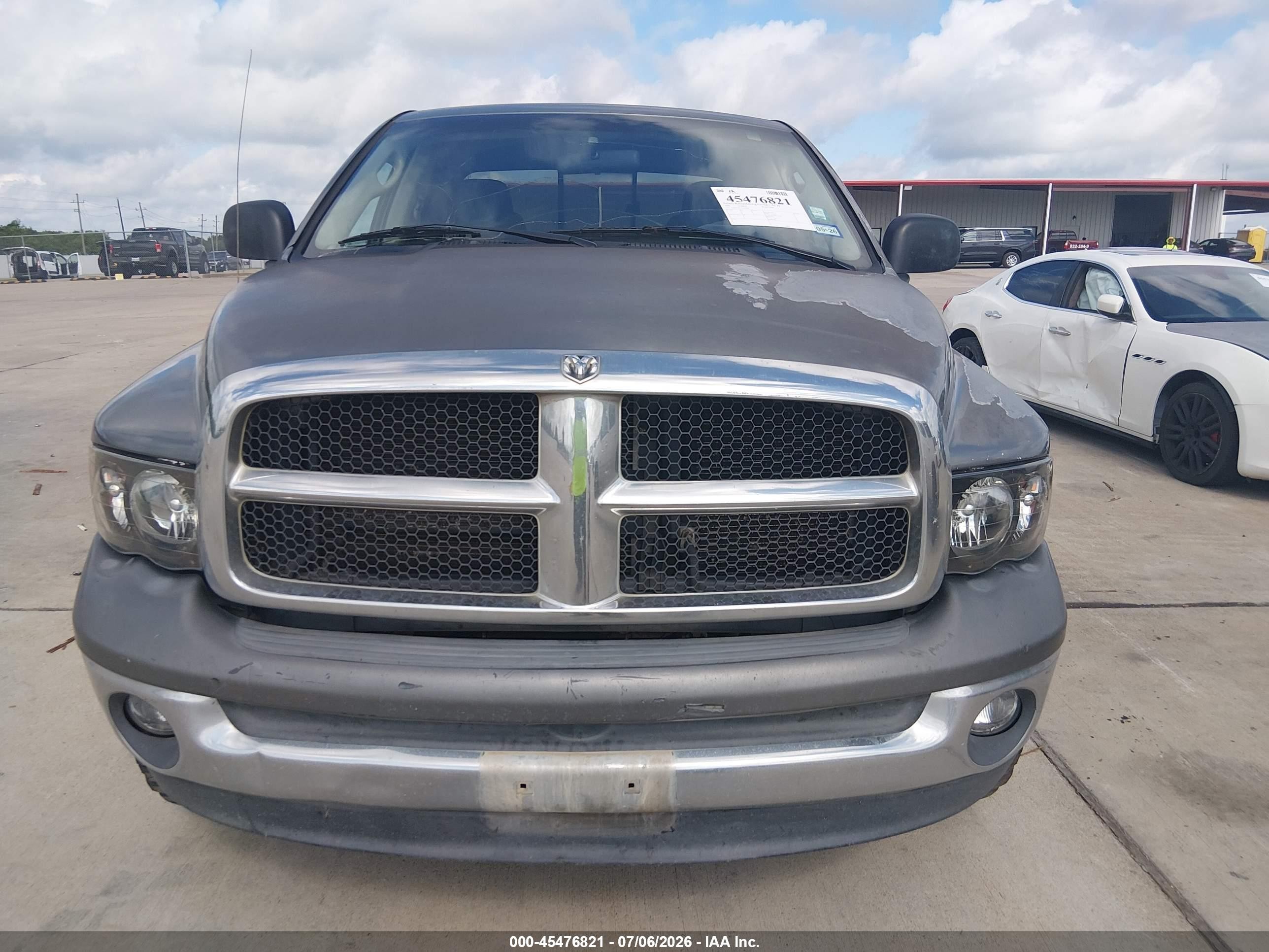 2005 Dodge Ram 1500 Slt/laramie Gray vin: 1D7HA18D35S183845