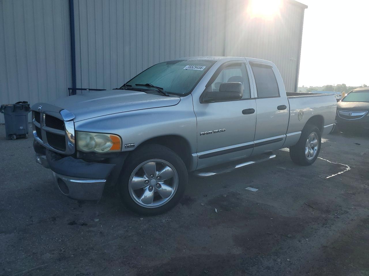 2005 Dodge Ram 1500 St Silver vin: 1D7HA18D45J563458