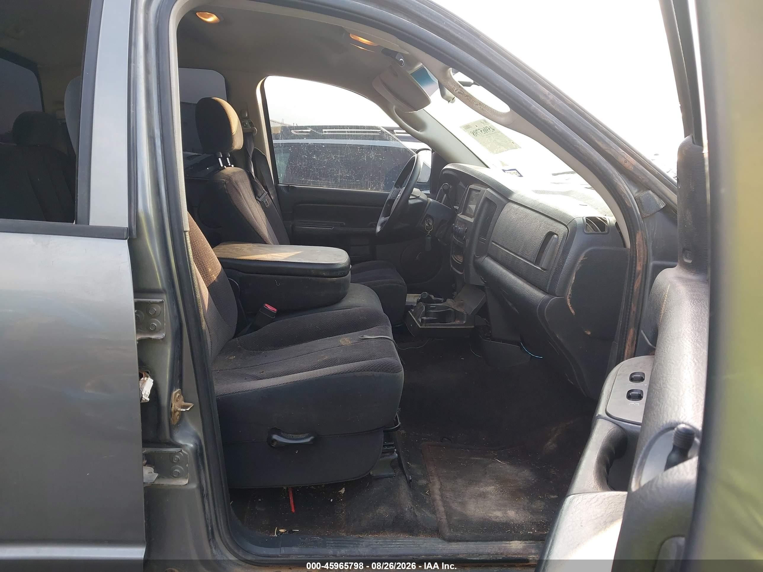 2005 Dodge Ram 1500 Slt/laramie Gray vin: 1D7HA18D45S203343