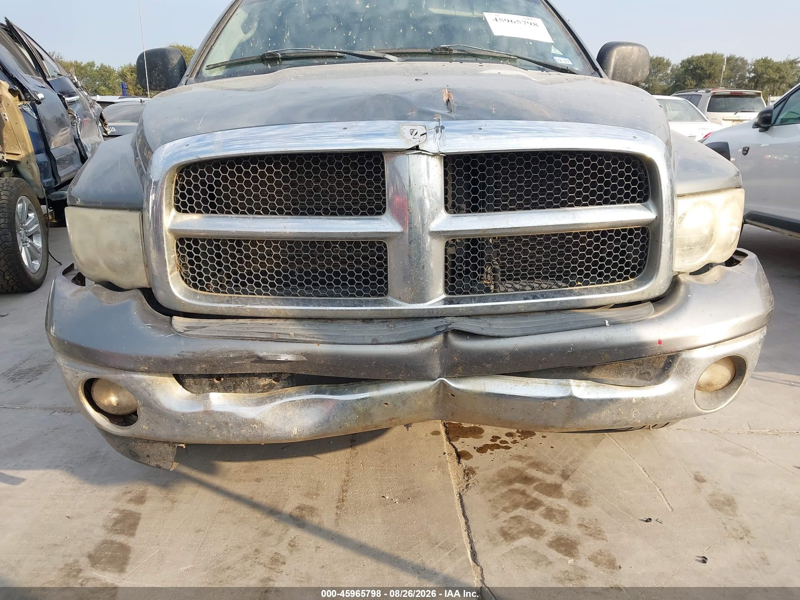 2005 Dodge Ram 1500 Slt/laramie Gray vin: 1D7HA18D45S203343