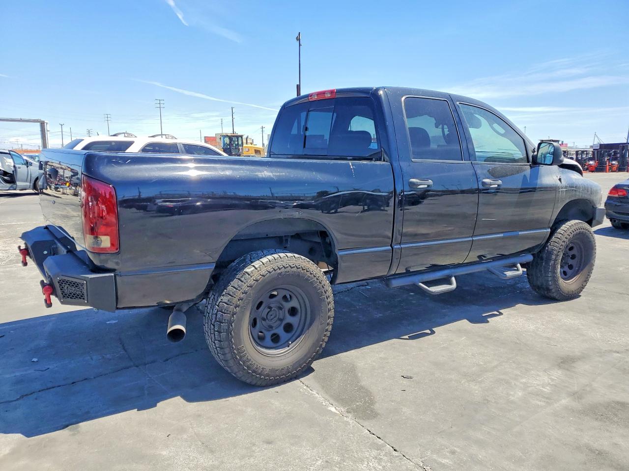 2005 Dodge Ram 1500 St Black vin: 1D7HA18D45S284442