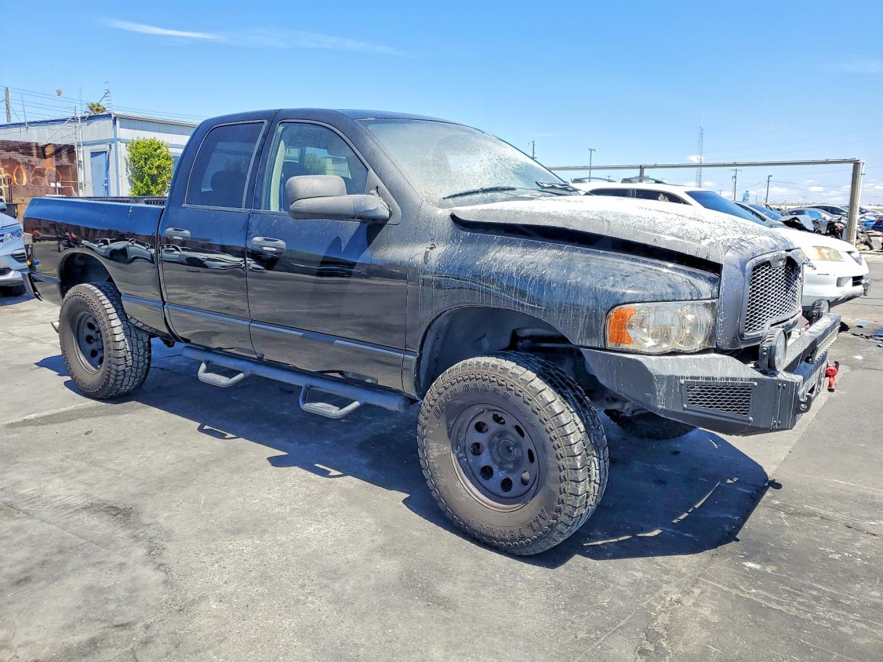 2005 Dodge Ram 1500 St Black vin: 1D7HA18D45S284442