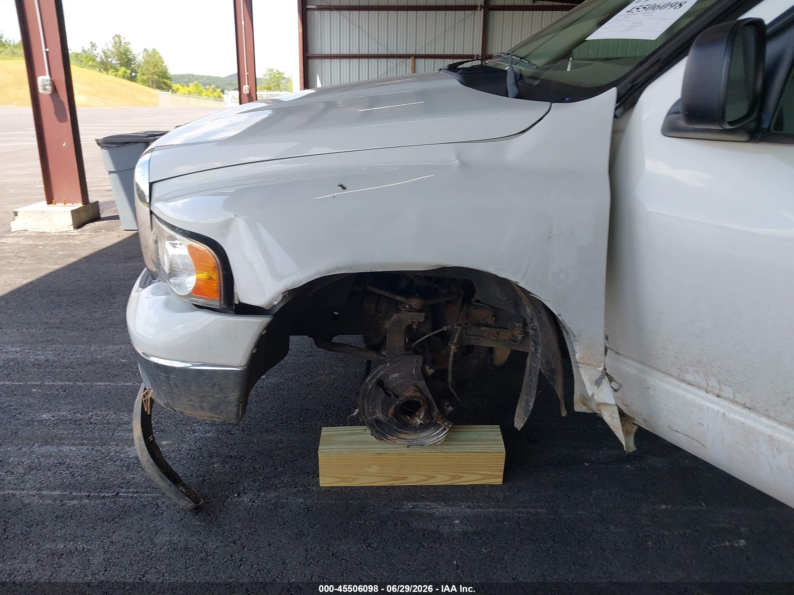2005 Dodge Ram 1500 Slt/laramie Белый vin: 1D7HA18D45S311669