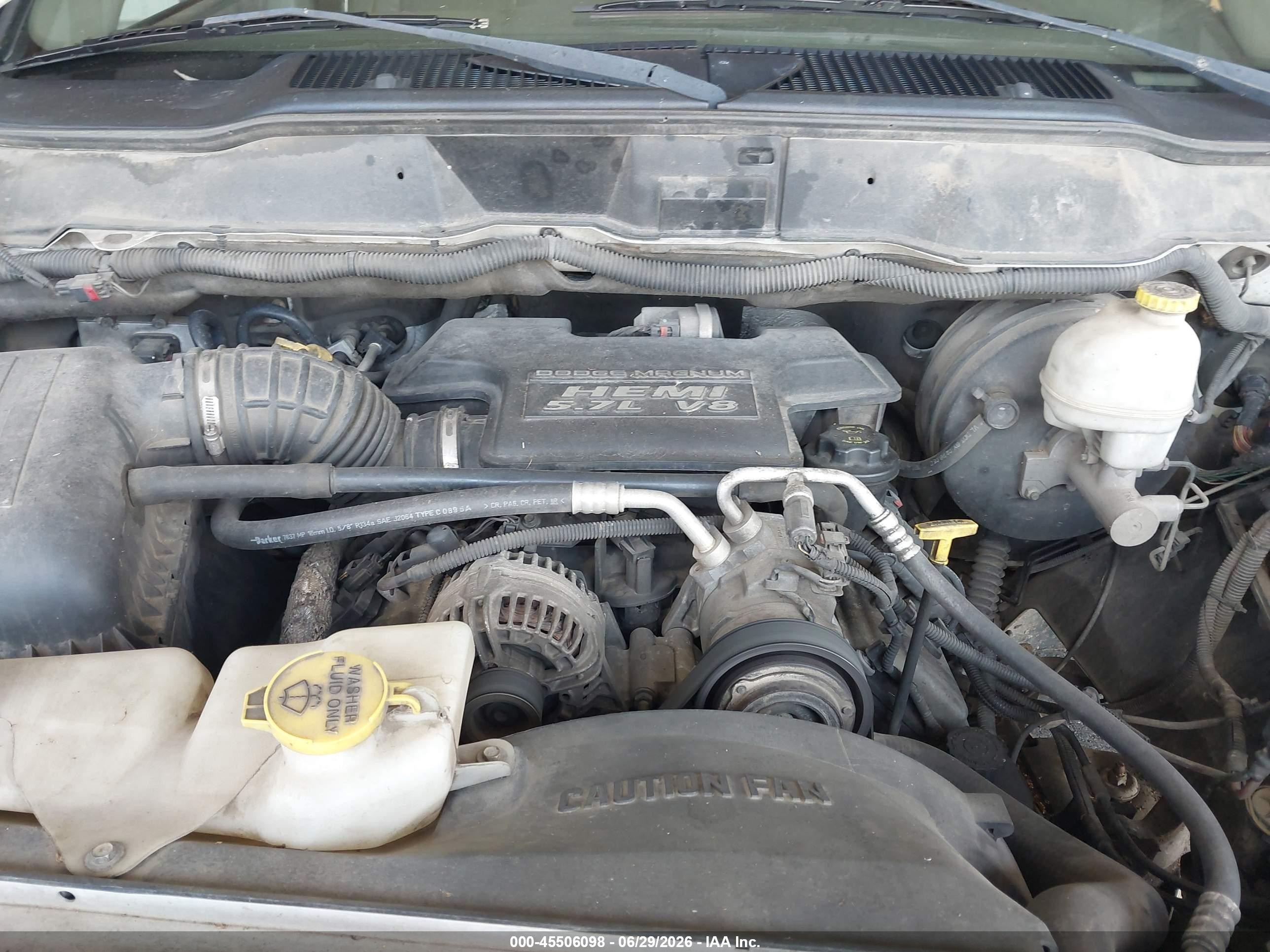 2005 Dodge Ram 1500 Slt/laramie Белый vin: 1D7HA18D45S311669
