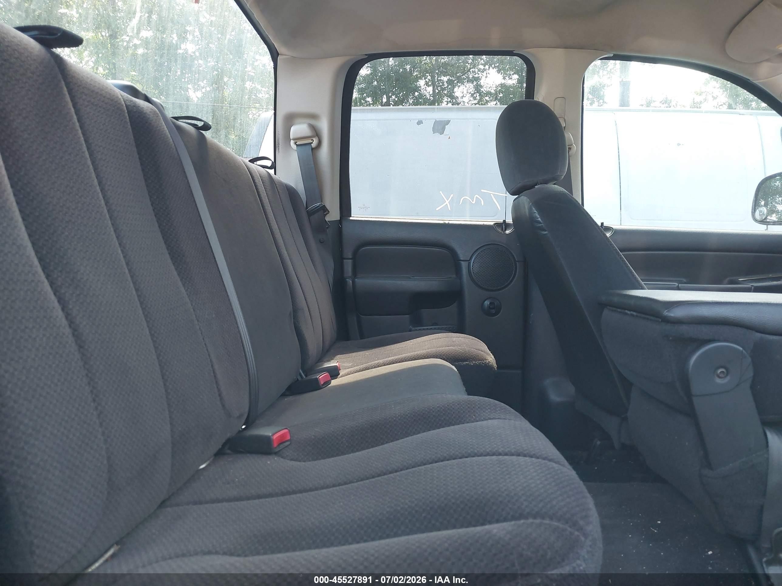 2003 Dodge Ram 1500 Slt/laramie/st Black vin: 1D7HA18D53J677854