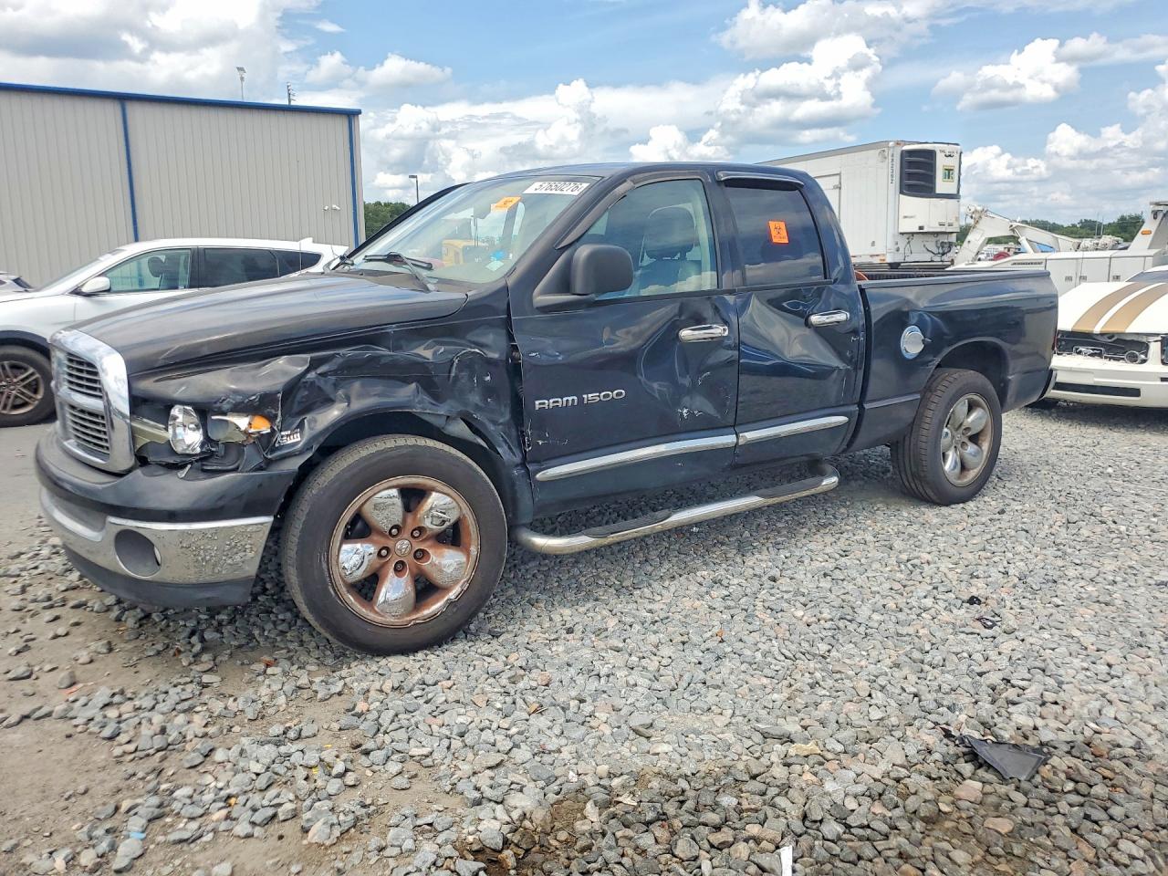 2004 Dodge Ram 1500 St Black vin: 1D7HA18D54S722464