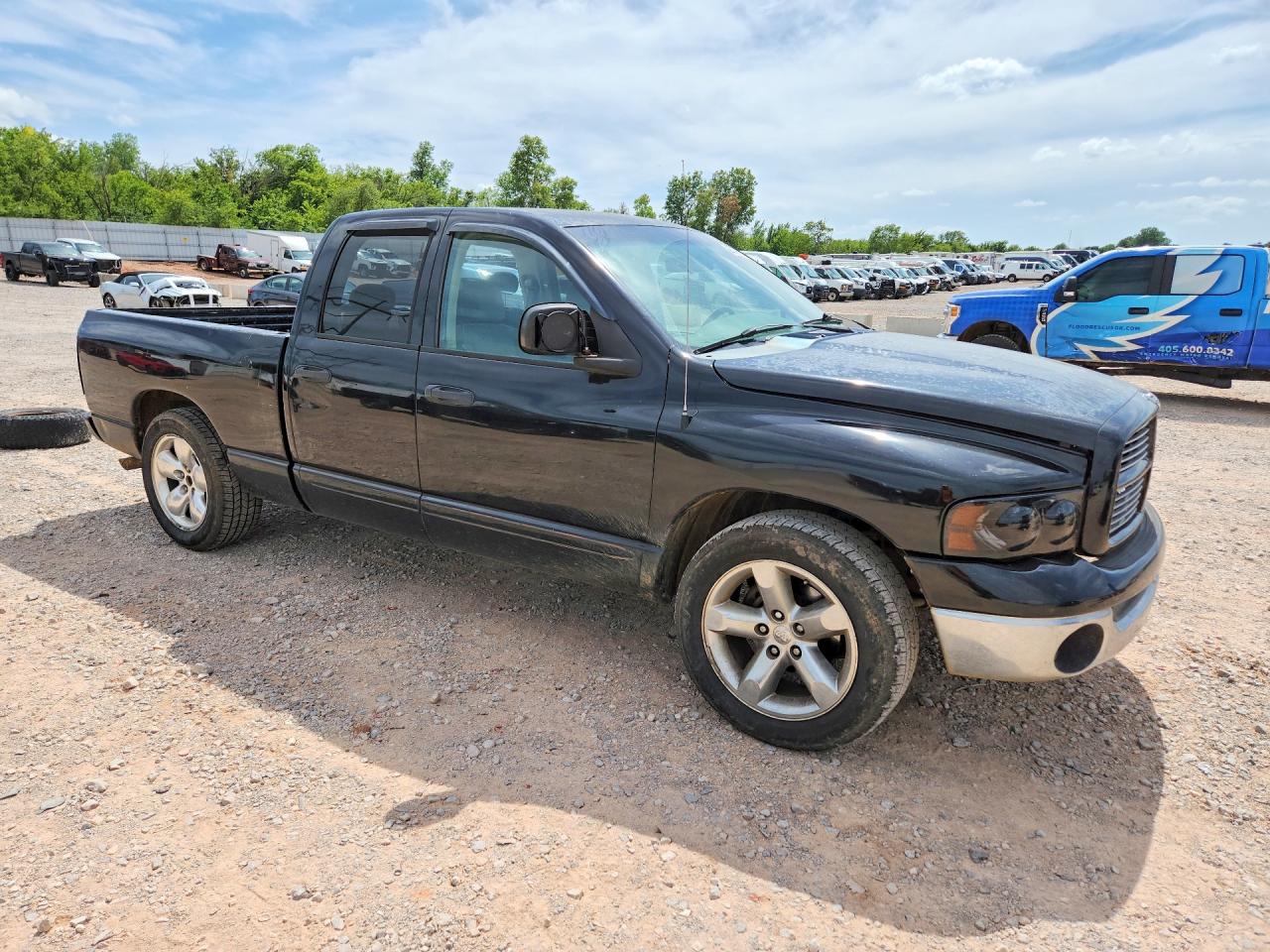 2005 Dodge Ram 1500 St Black vin: 1D7HA18D55S360220