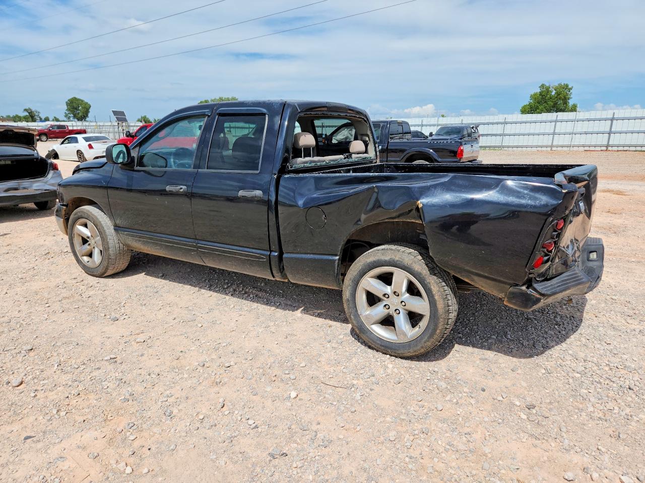 2005 Dodge Ram 1500 St Black vin: 1D7HA18D55S360220