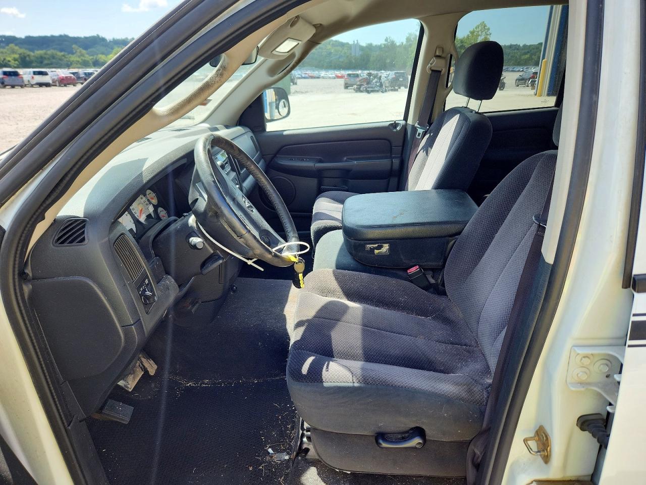 2003 Dodge Ram 1500 St White vin: 1D7HA18D63S311914