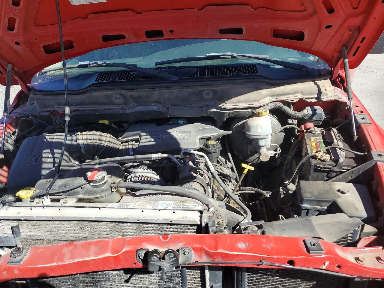 2003 Dodge Ram 1500 St Red vin: 1D7HA18D63S327529