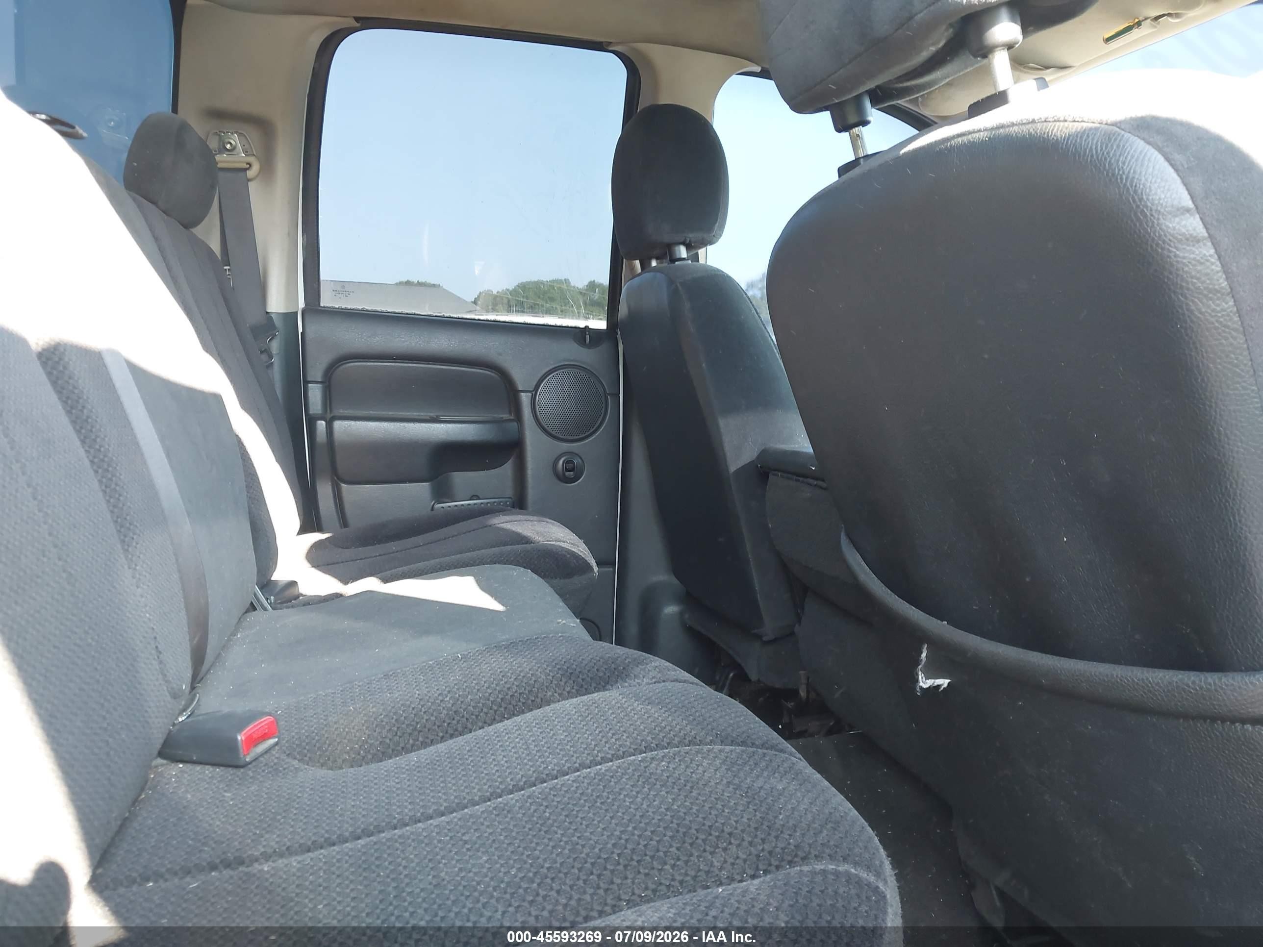 2004 Dodge Ram 1500 Slt/laramie White vin: 1D7HA18D64S546170