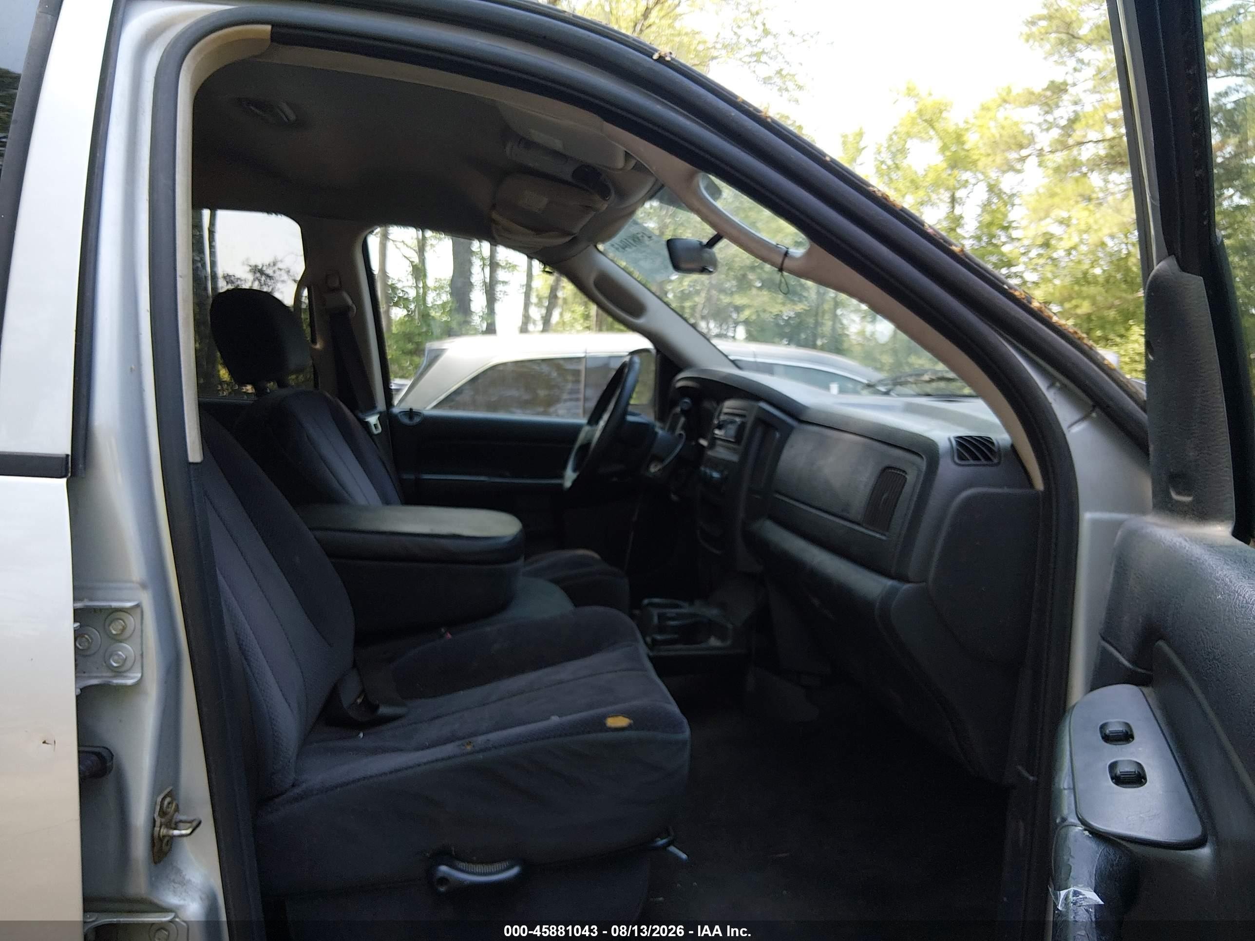 2005 Dodge Ram 1500 Slt/laramie Gray vin: 1D7HA18D65S263155