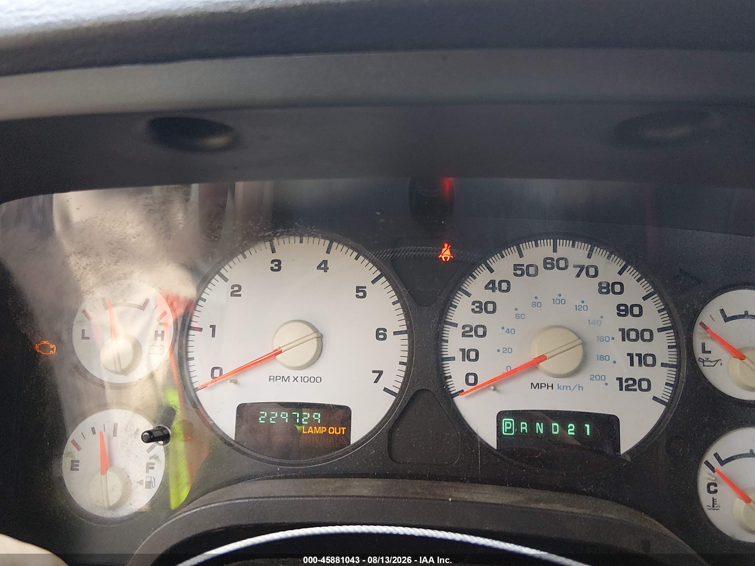 2005 Dodge Ram 1500 Slt/laramie Gray vin: 1D7HA18D65S263155