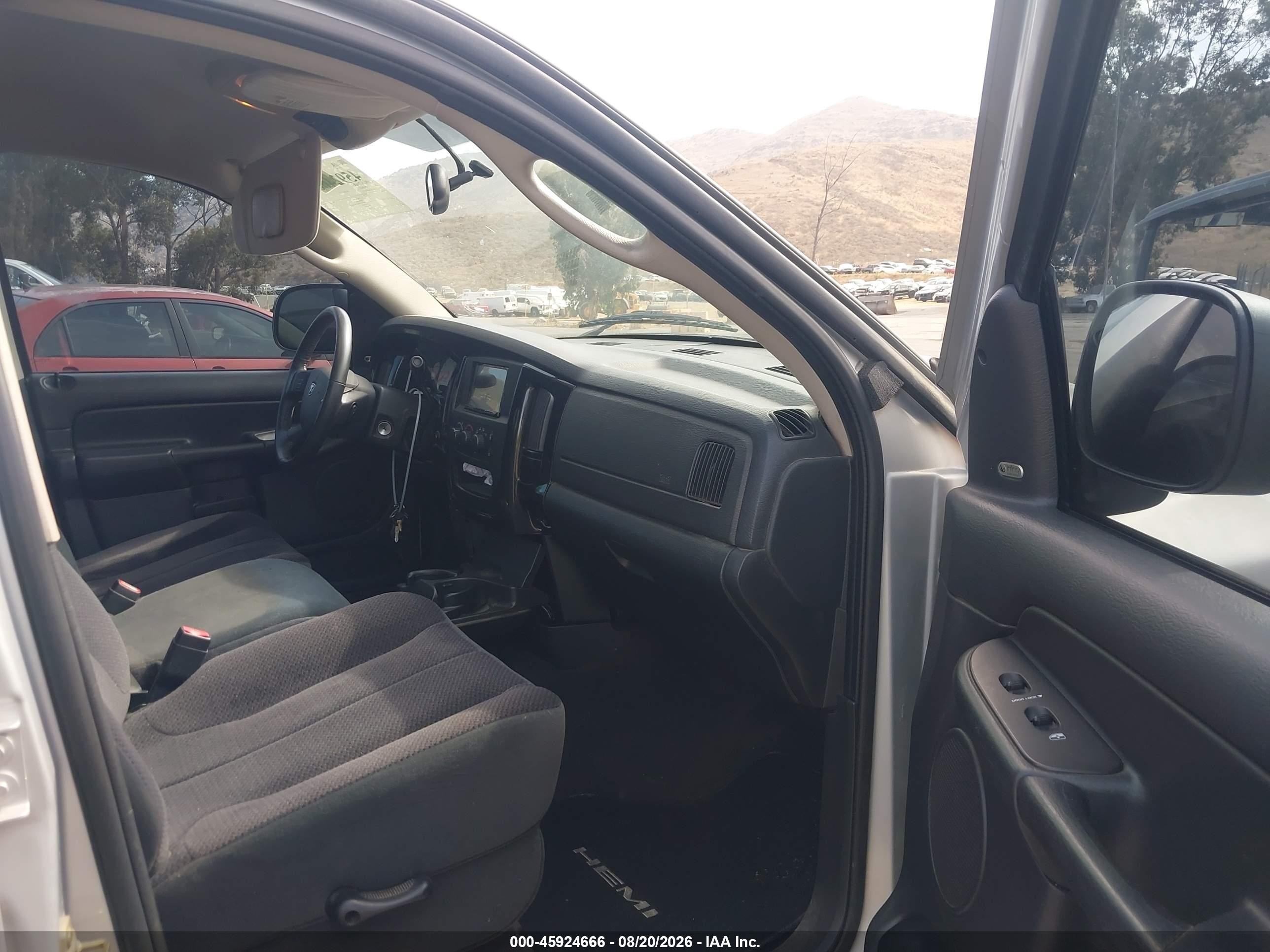 2005 Dodge Ram 1500 Slt/laramie Silver vin: 1D7HA18D65S323113