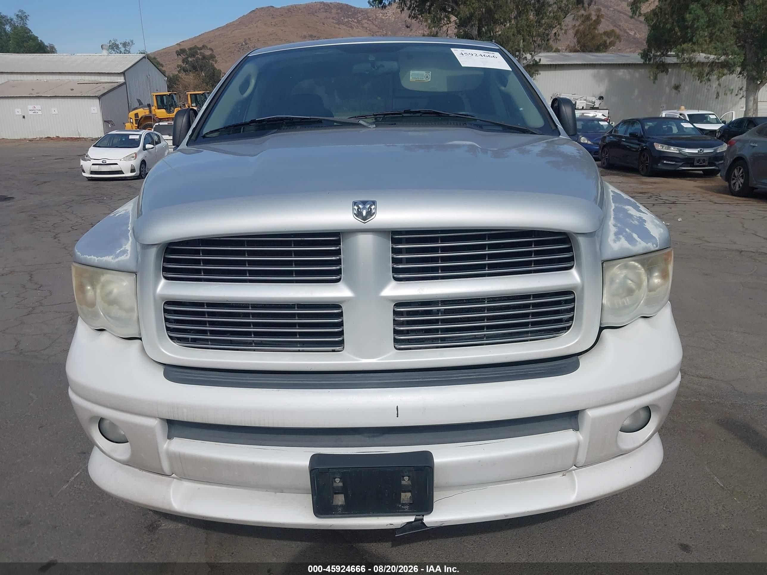 2005 Dodge Ram 1500 Slt/laramie Silver vin: 1D7HA18D65S323113
