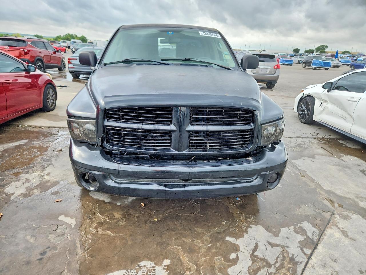 2005 Dodge Ram 1500 St Черный vin: 1D7HA18D65S364518