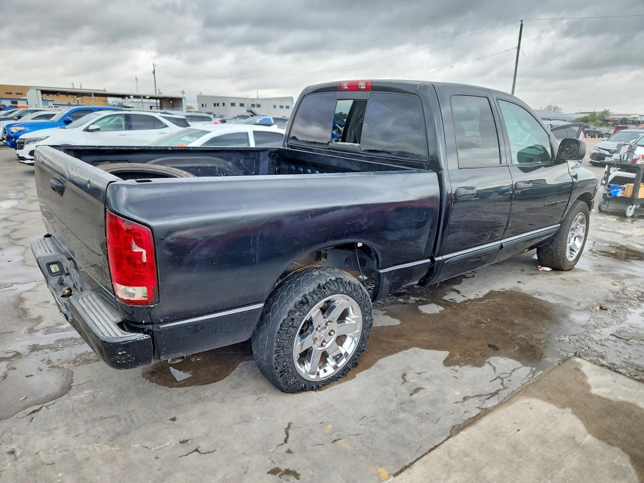 2005 Dodge Ram 1500 St Черный vin: 1D7HA18D65S364518