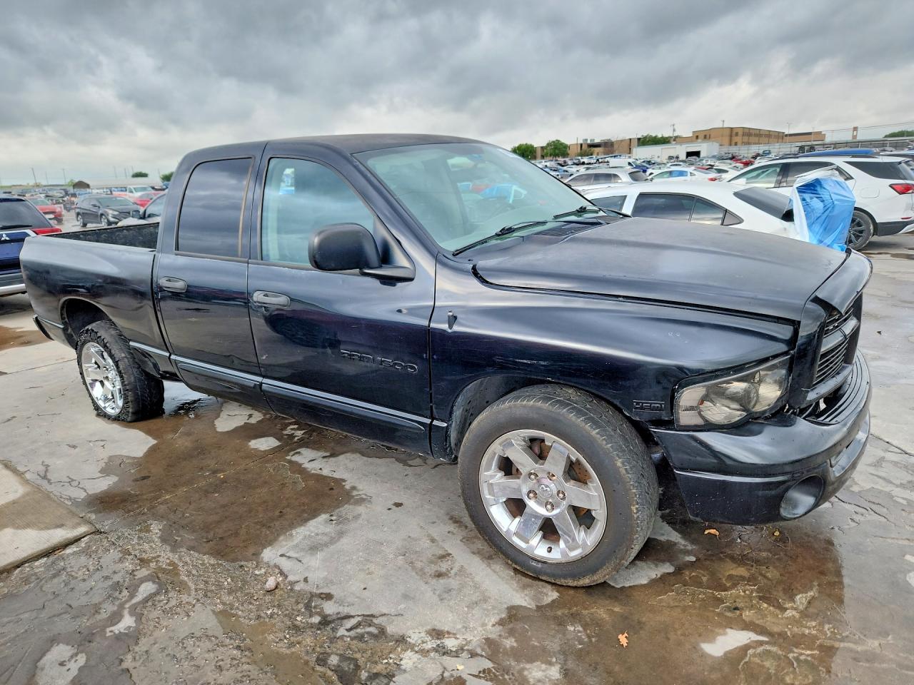 2005 Dodge Ram 1500 St Черный vin: 1D7HA18D65S364518