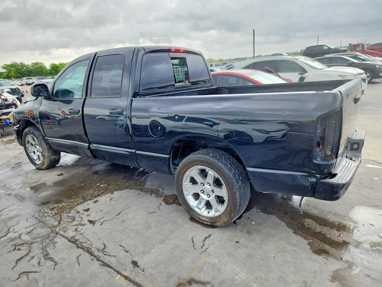 2005 Dodge Ram 1500 St Черный vin: 1D7HA18D65S364518
