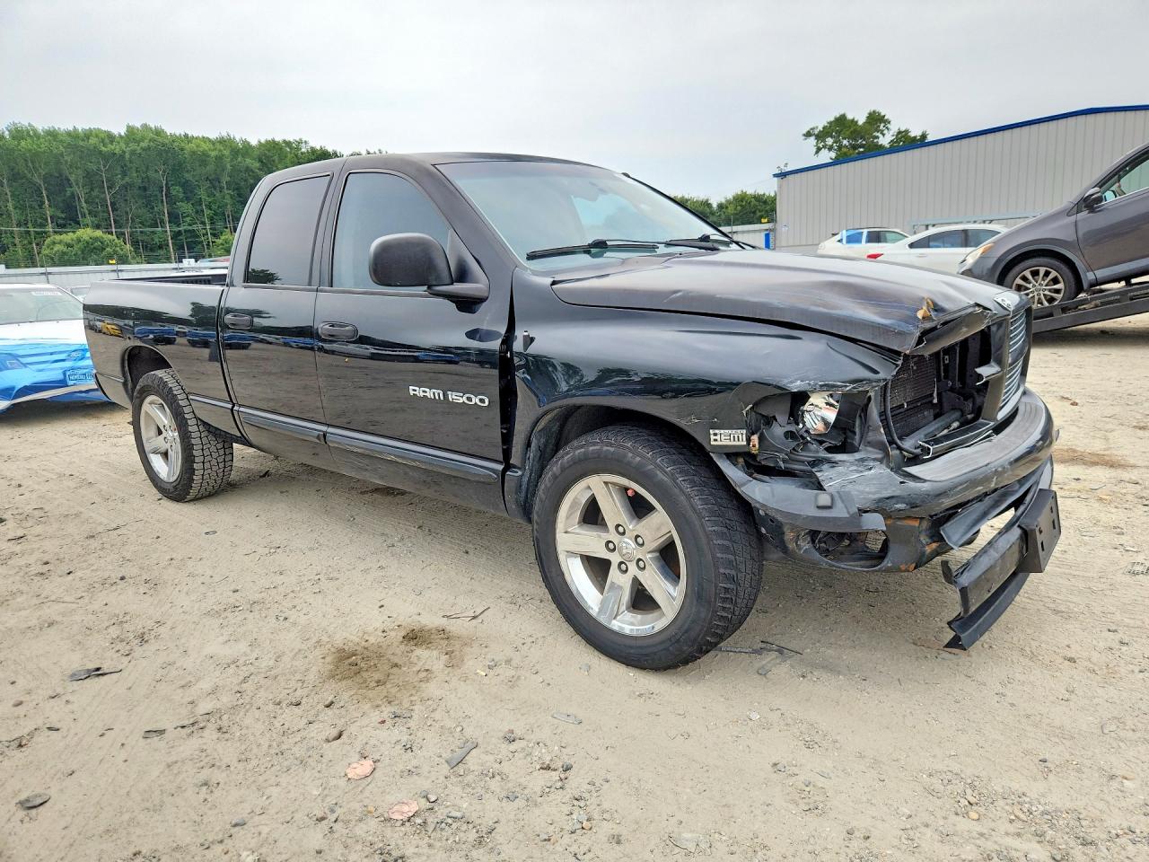 2003 Dodge Ram 1500 St Black vin: 1D7HA18D73J614805
