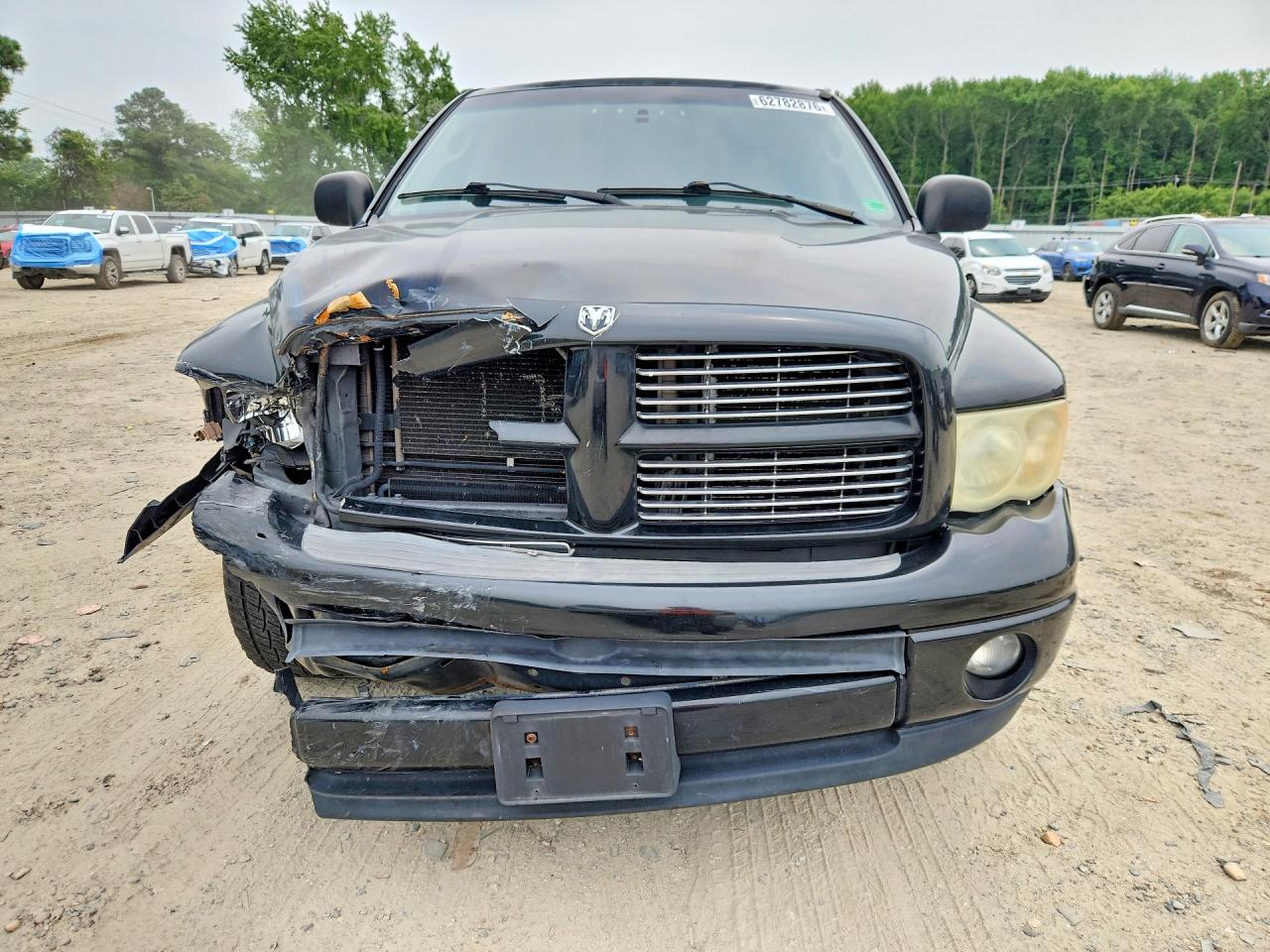 2003 Dodge Ram 1500 St Black vin: 1D7HA18D73J614805