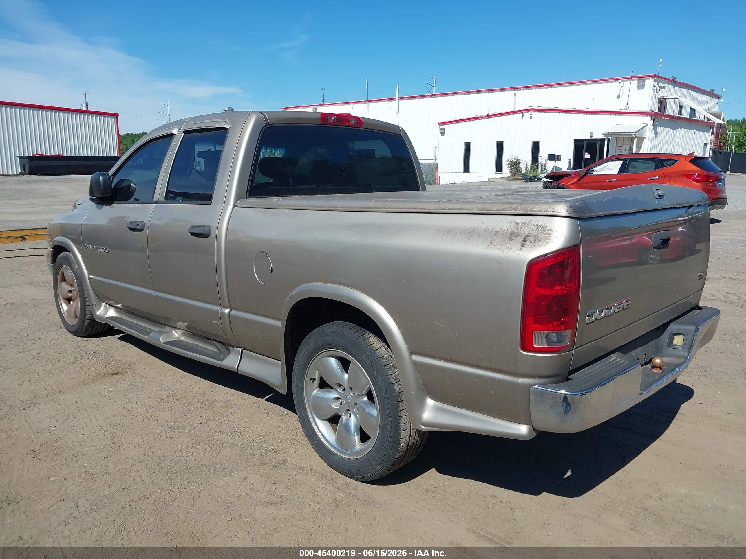 2004 Dodge Ram 1500 Slt/laramie Beige vin: 1D7HA18D74J142171