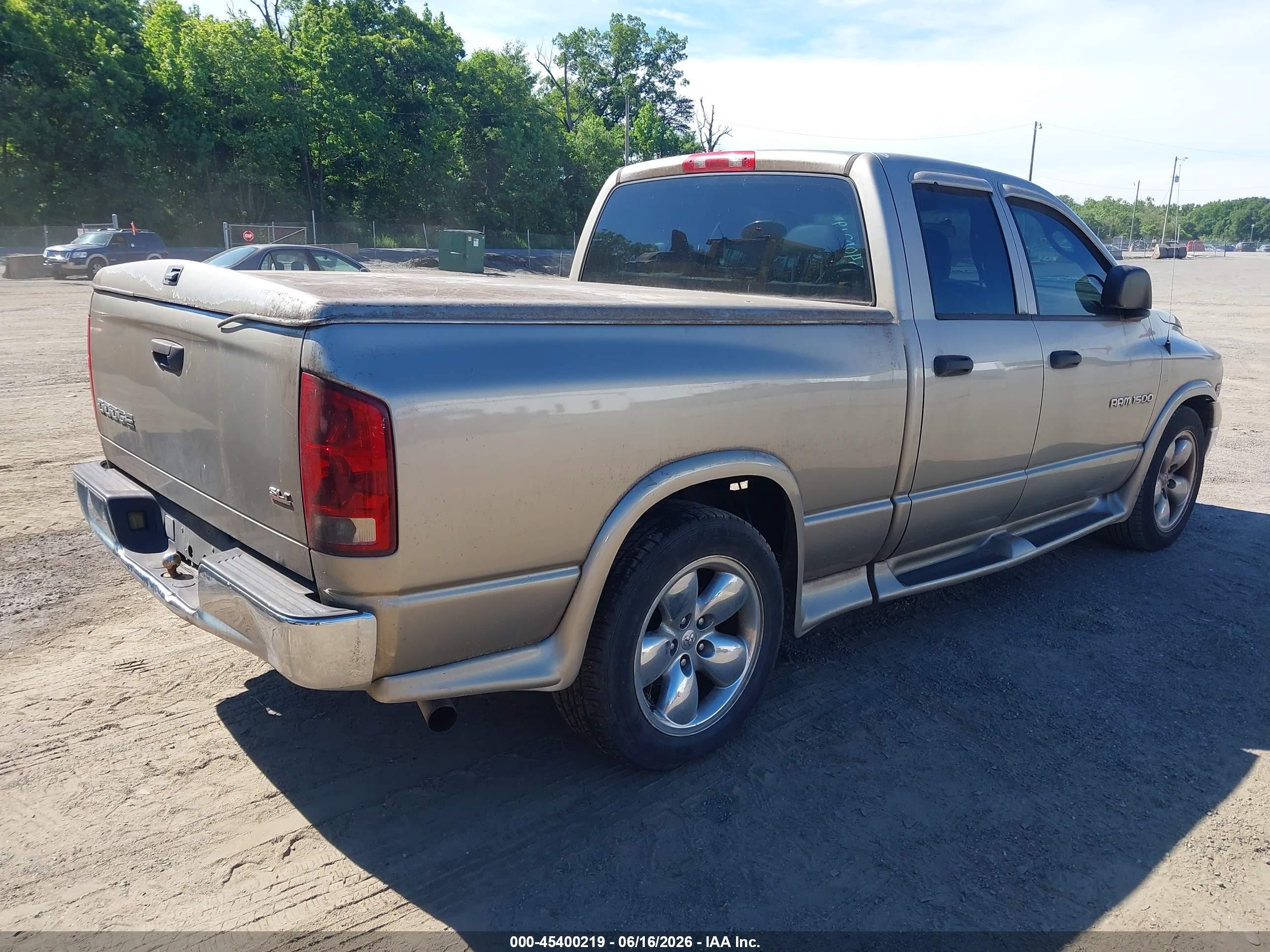 2004 Dodge Ram 1500 Slt/laramie Beige vin: 1D7HA18D74J142171