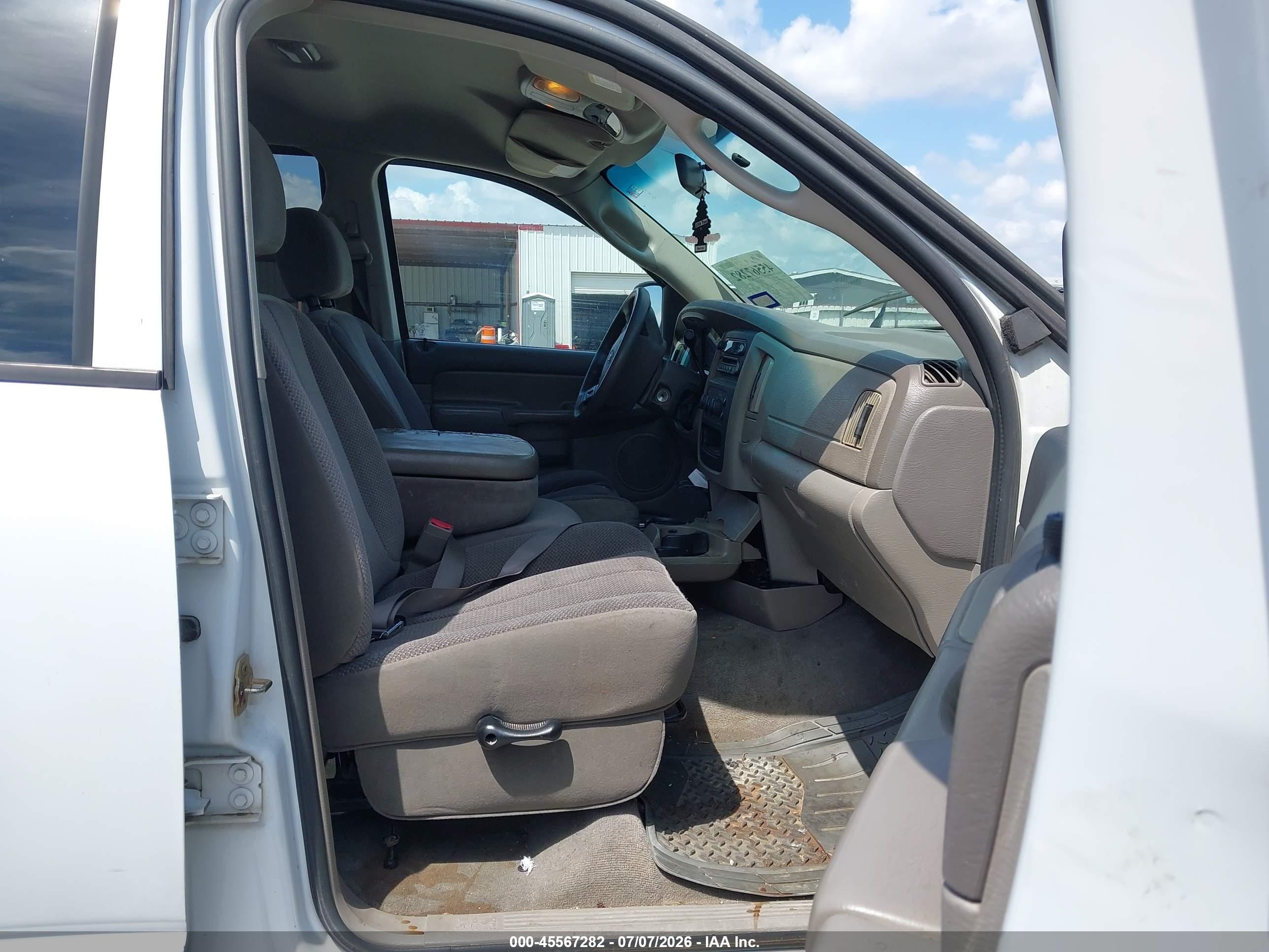 2004 Dodge Ram 1500 Slt/laramie White vin: 1D7HA18D74J207522