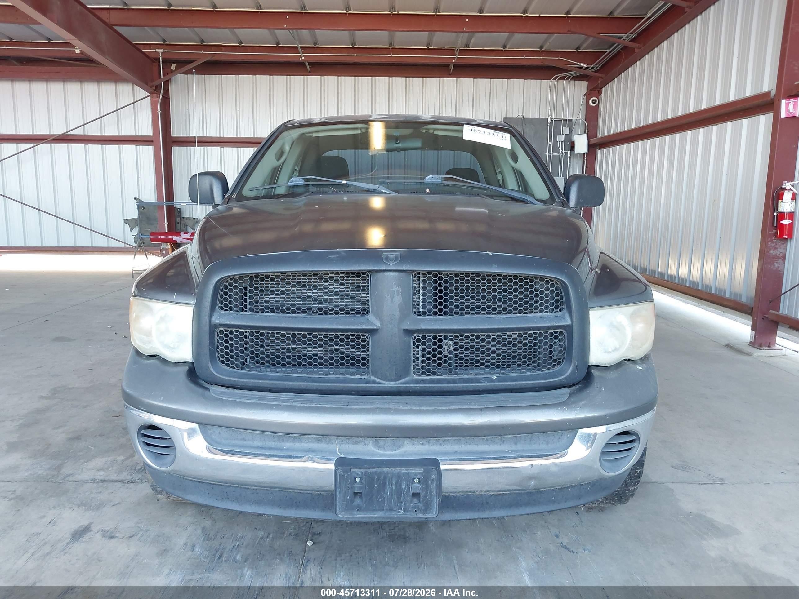 2004 Dodge Ram 1500 Slt/laramie Серый vin: 1D7HA18D74J252802