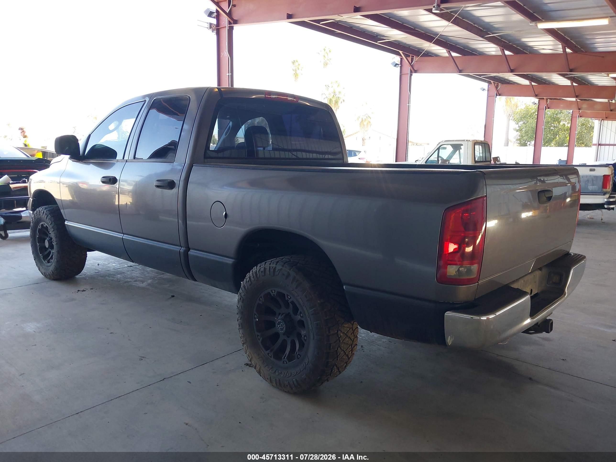 2004 Dodge Ram 1500 Slt/laramie Серый vin: 1D7HA18D74J252802