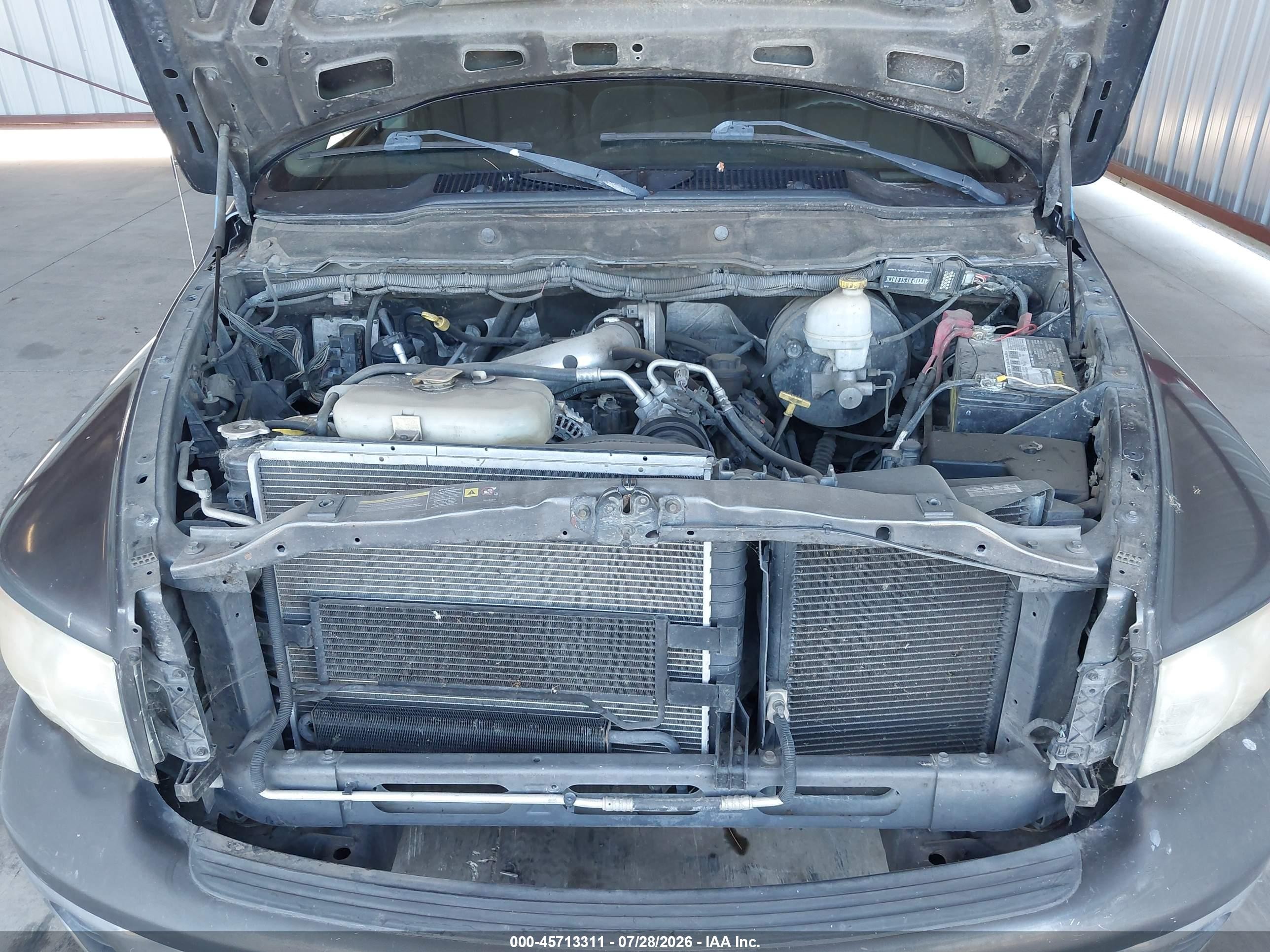 2004 Dodge Ram 1500 Slt/laramie Серый vin: 1D7HA18D74J252802