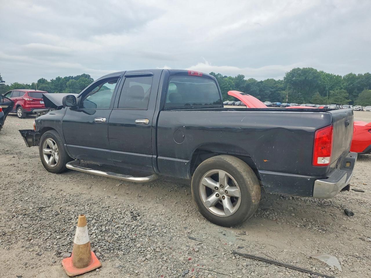 2004 Dodge Ram 1500 St Black vin: 1D7HA18D74S523884