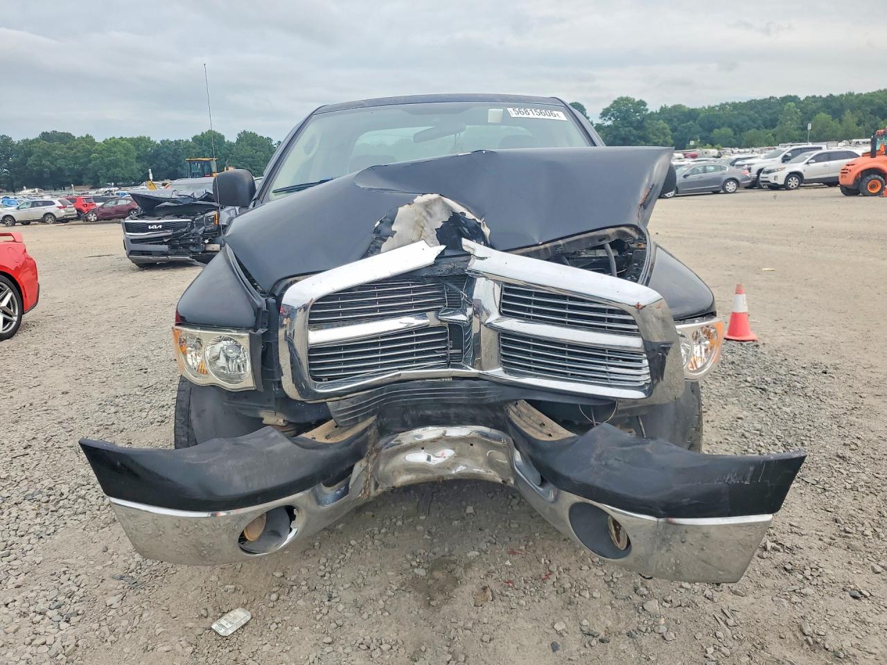 2004 Dodge Ram 1500 St Black vin: 1D7HA18D74S523884
