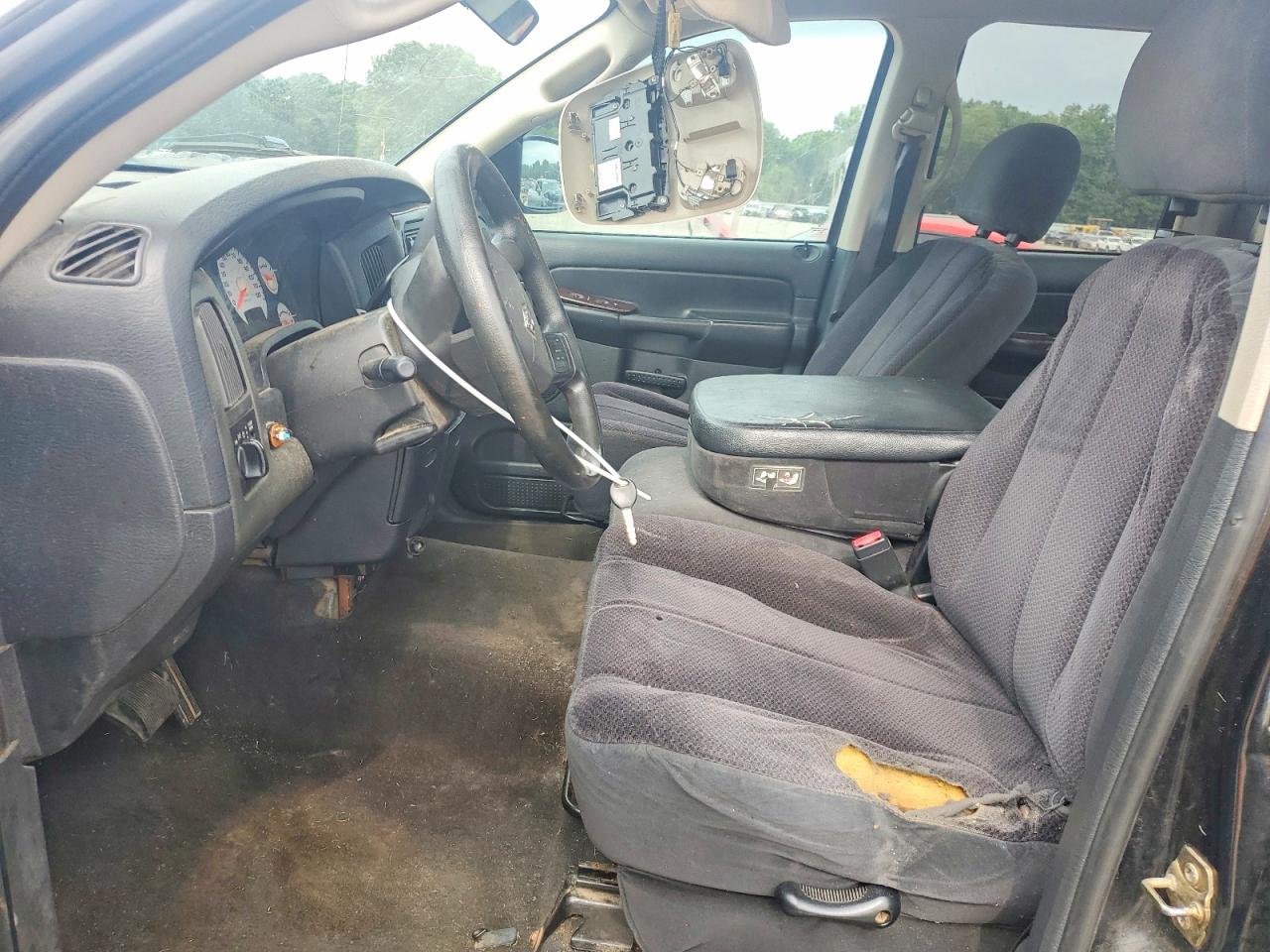 2004 Dodge Ram 1500 St Black vin: 1D7HA18D74S523884
