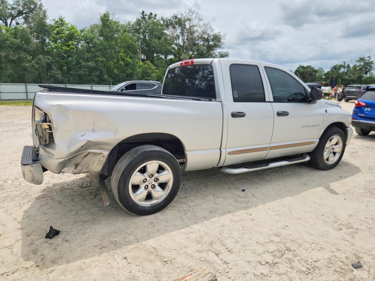 2004 Dodge Ram 1500 St Silver vin: 1D7HA18D74S764554