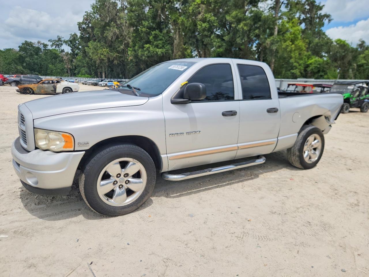 2004 Dodge Ram 1500 St Silver vin: 1D7HA18D74S764554