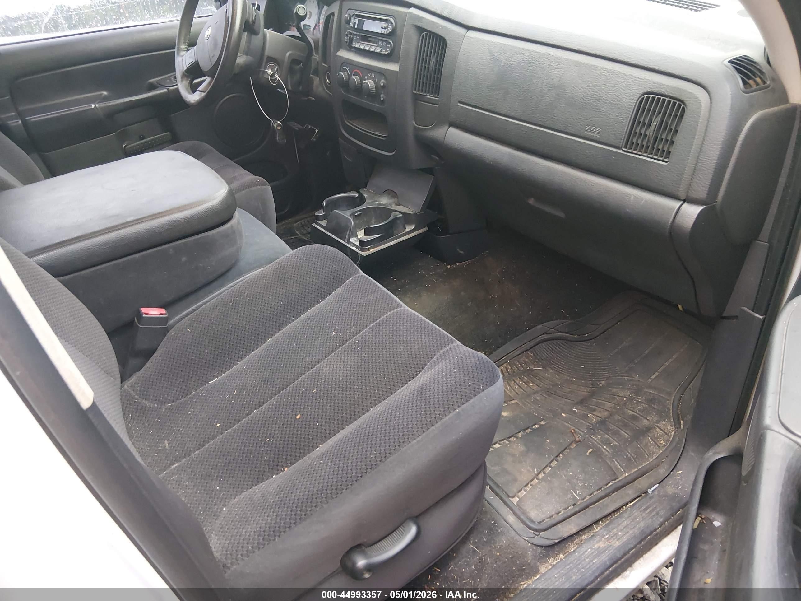 2005 Dodge Ram 1500 Slt/laramie White vin: 1D7HA18D75S221089
