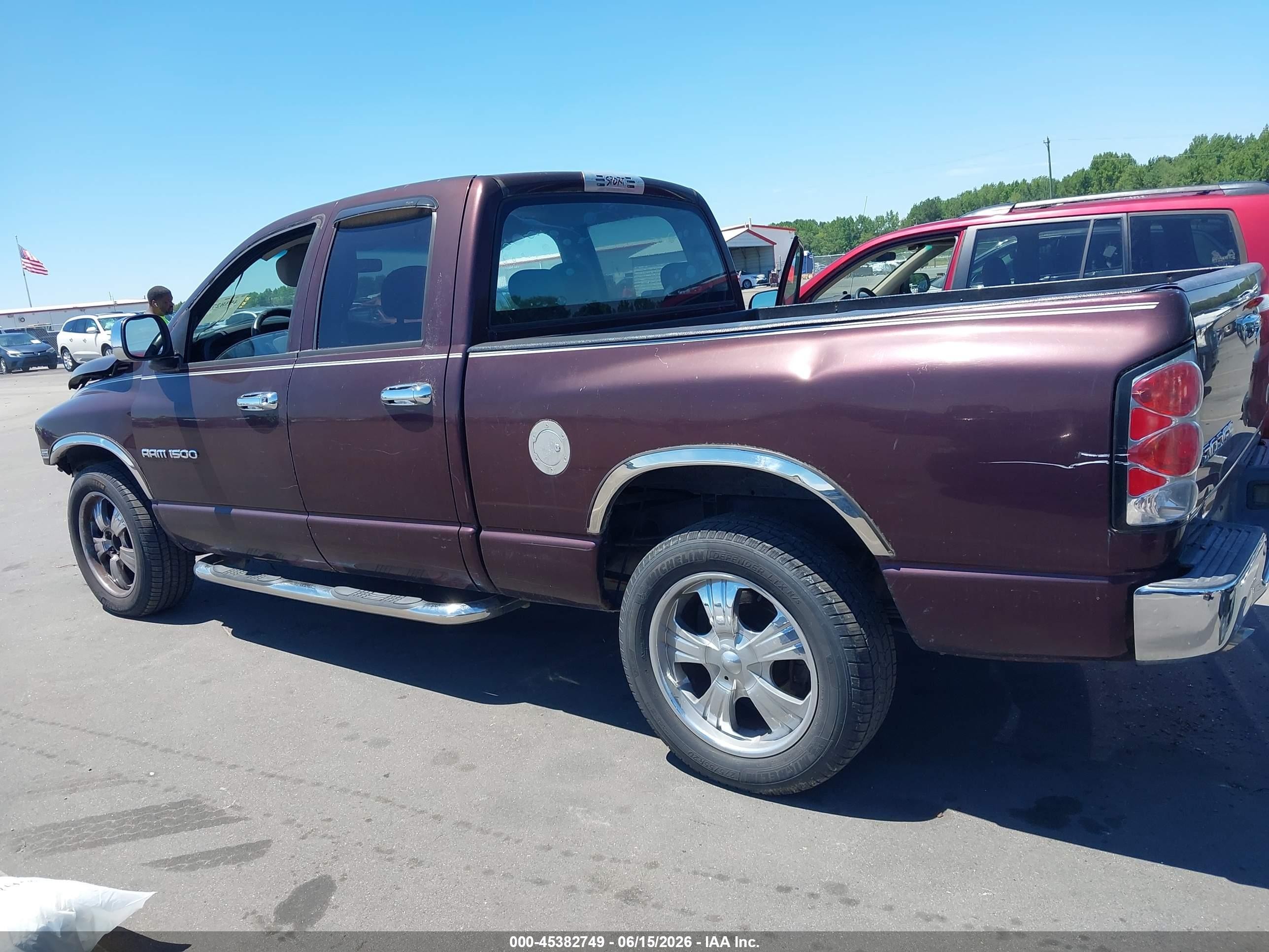 2004 Dodge Ram 1500 St Maroon vin: 1D7HA18D84J104612