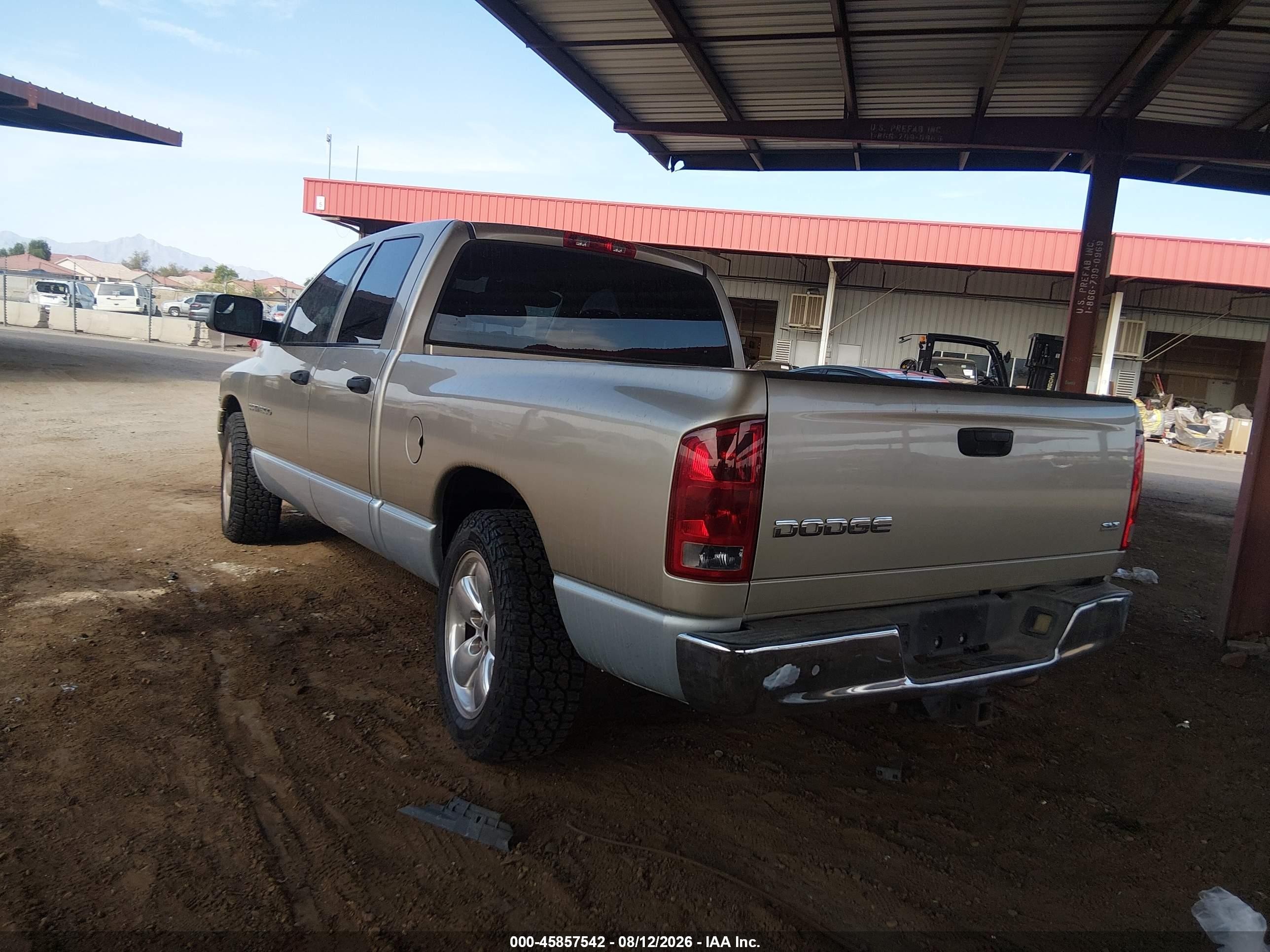 2004 Dodge Ram 1500 Slt/laramie Gold vin: 1D7HA18D84J166866