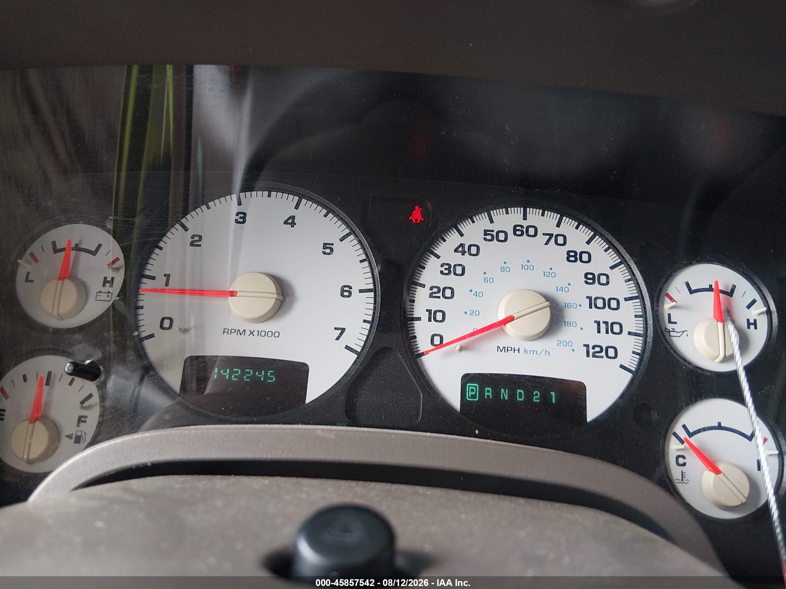 2004 Dodge Ram 1500 Slt/laramie Gold vin: 1D7HA18D84J166866