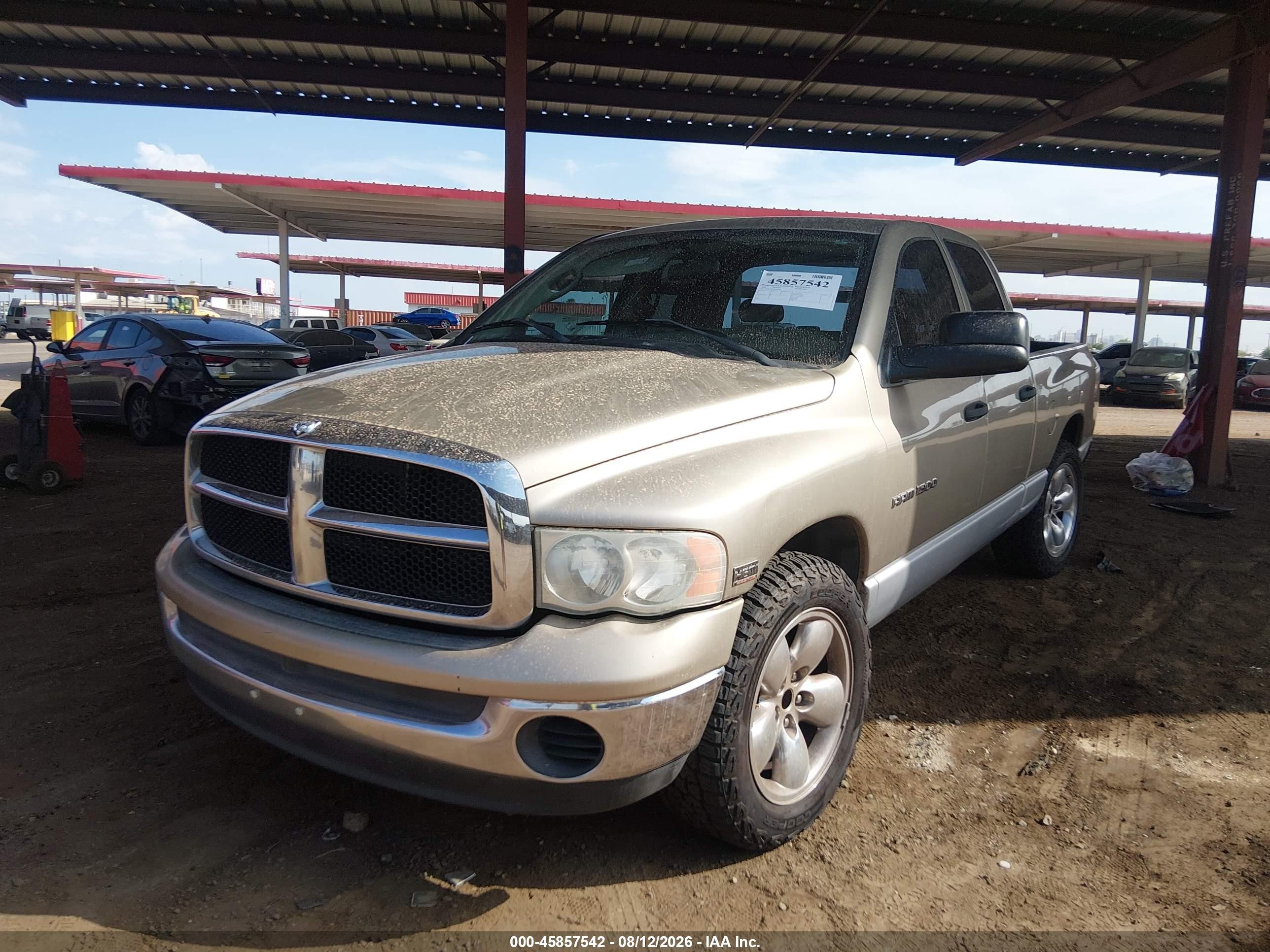 2004 Dodge Ram 1500 Slt/laramie Gold vin: 1D7HA18D84J166866