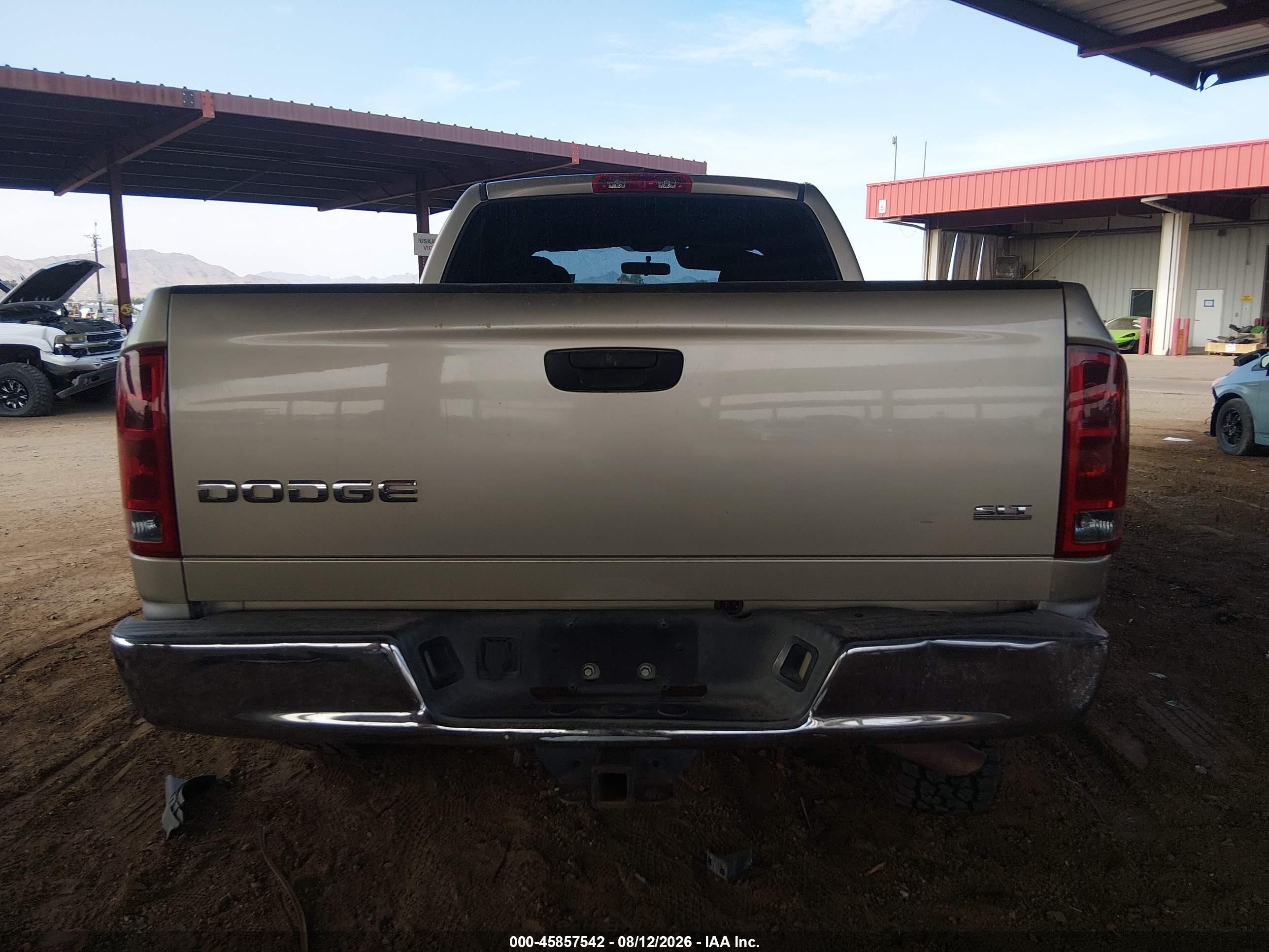 2004 Dodge Ram 1500 Slt/laramie Gold vin: 1D7HA18D84J166866
