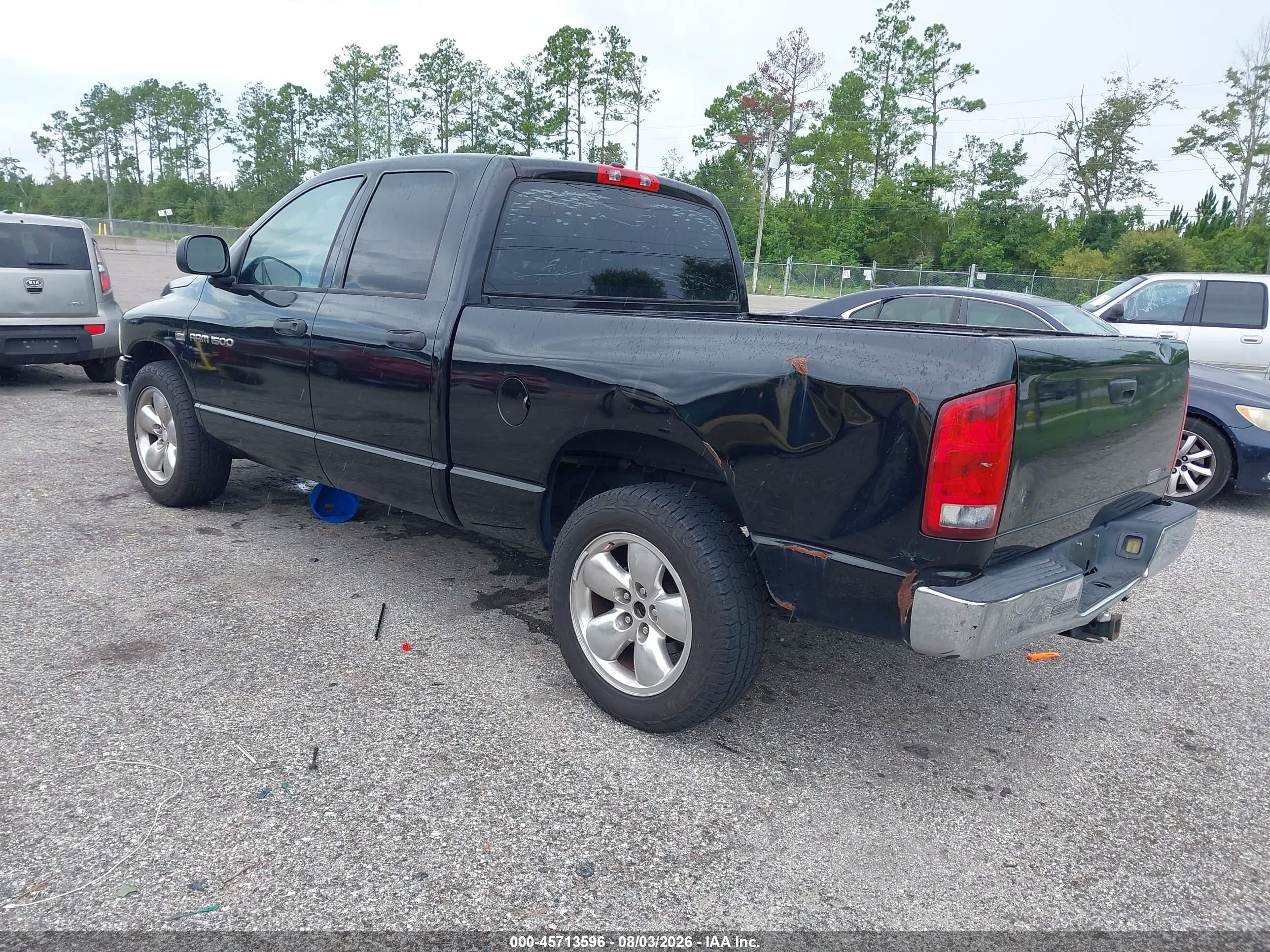 2004 Dodge Ram 1500 Slt/laramie Черный vin: 1D7HA18D84S529368
